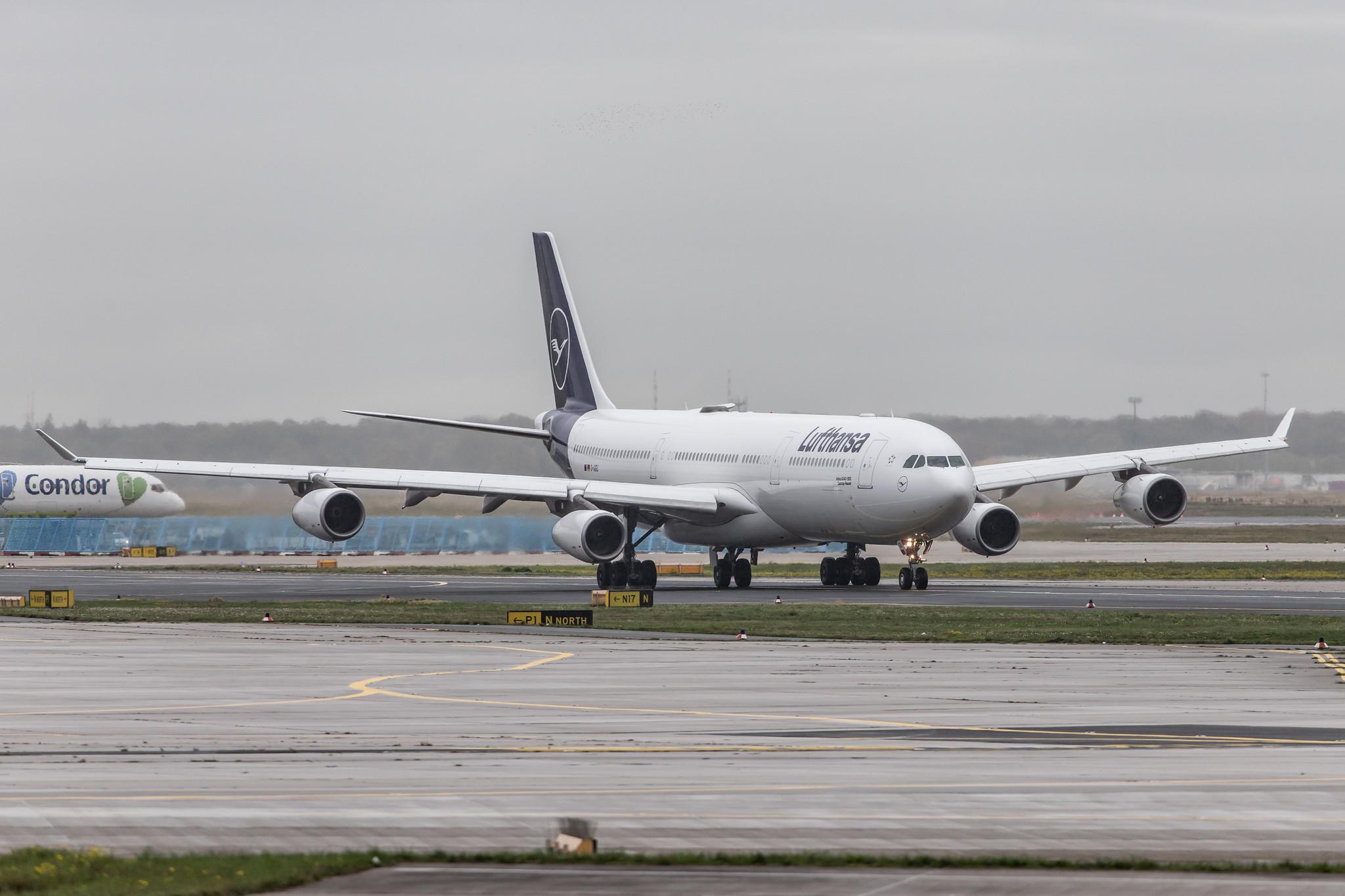 Frankfurt Airport: Lufthansa (LH / DLH) |  Airbus A340-642 A346 | D-AIHB | MSN 0517