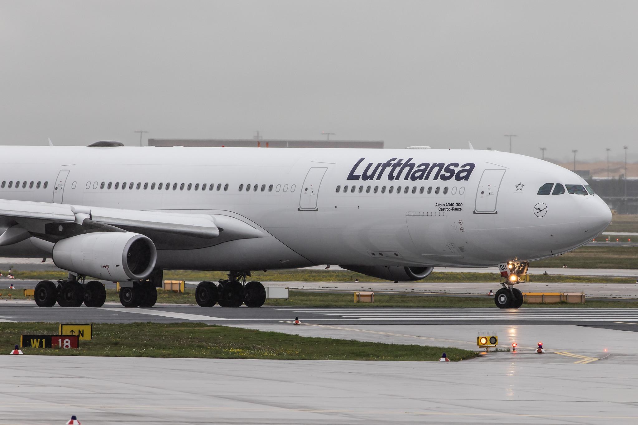 Frankfurt Airport: Lufthansa (LH / DLH) |  Airbus A340-313 A343 | D-AIGU | MSN 0321