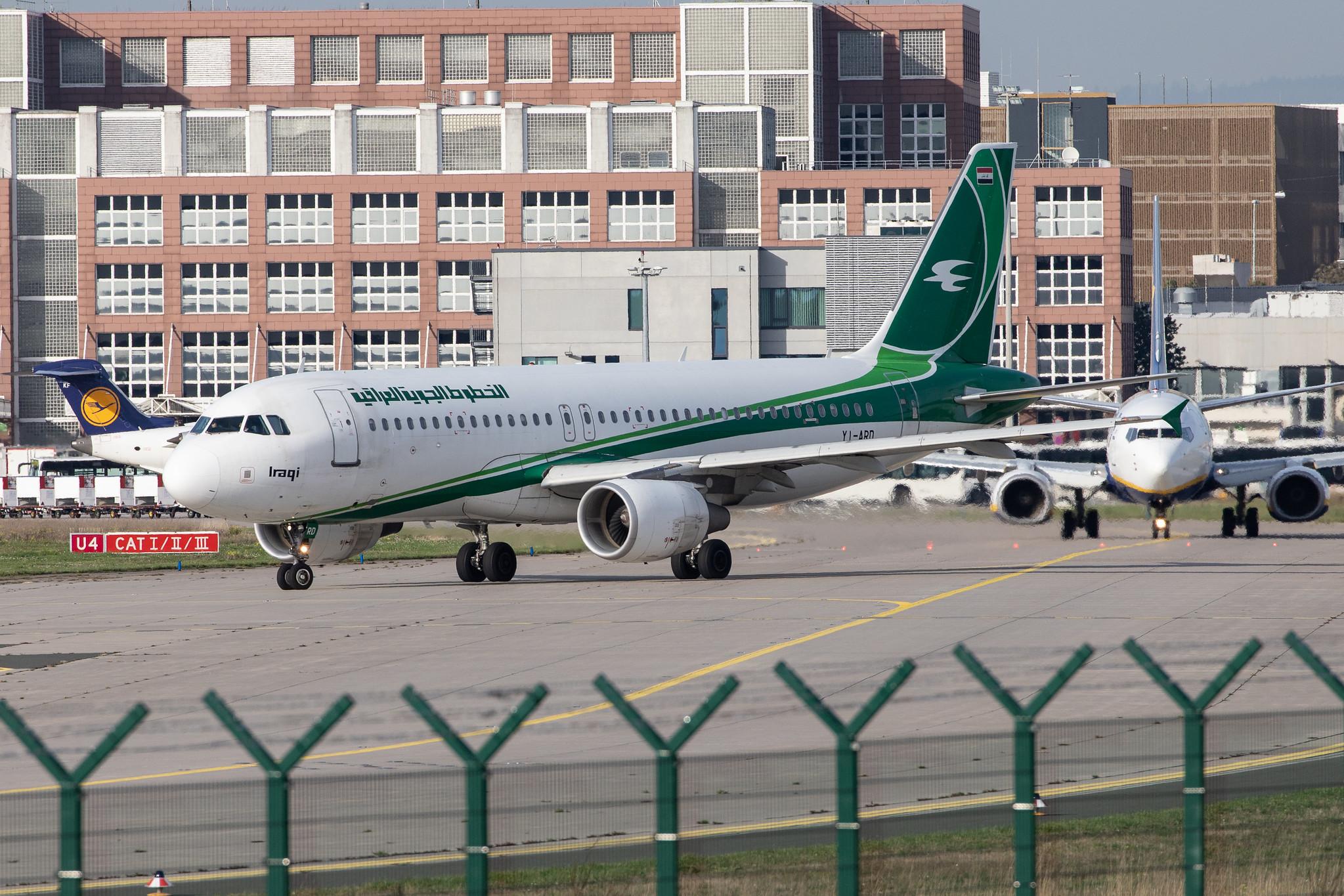 Frankfurt Airport: Iraqi Airways (IA / IAW) |  Airbus A320-214 A320 | YI-ARD | MSN 5464