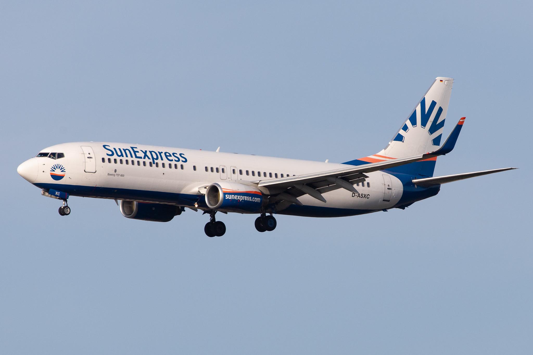 Frankfurt Airport: SunExpress (XQ / SXS) | Operator: SunExpress Deutschland |  Boeing 737-86N B738 | D-ASXC | MSN 30806