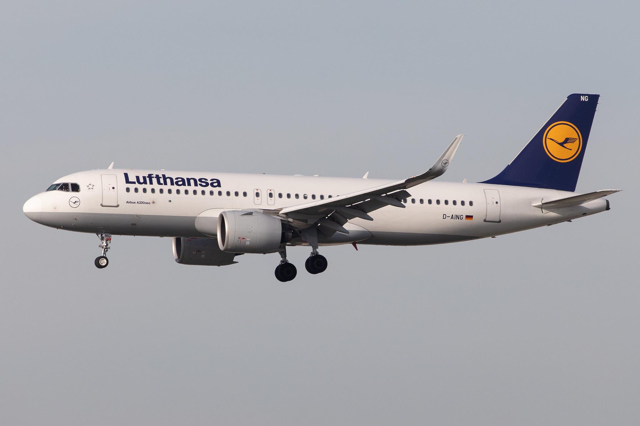 Frankfurt Airport: Lufthansa (LH / DLH) |  Airbus A320-271N A20N | D-AING | MSN 7588