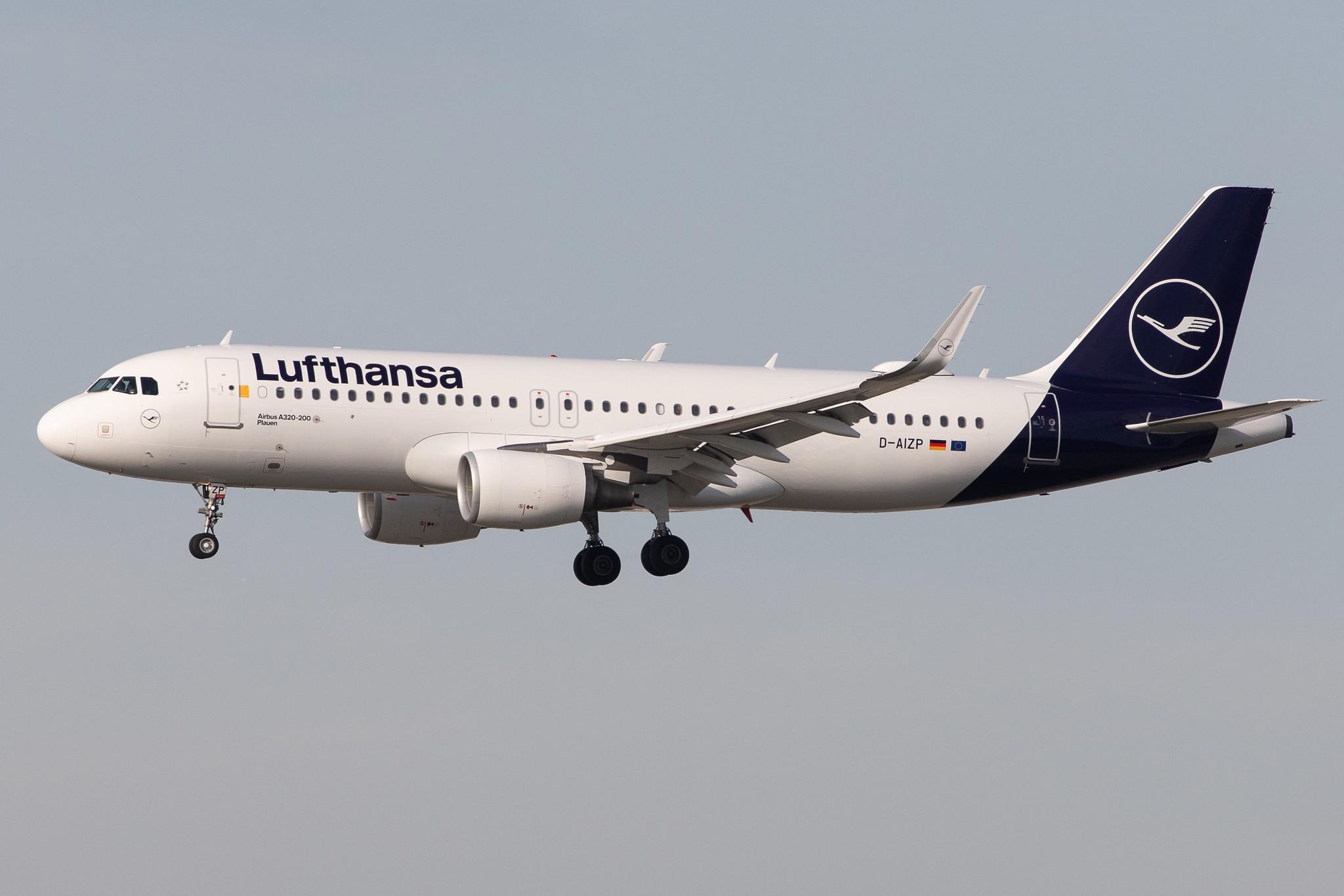 Frankfurt Airport: Lufthansa (LH / DLH) |  Airbus A320-214 A320 | D-AIZP | MSN 5487