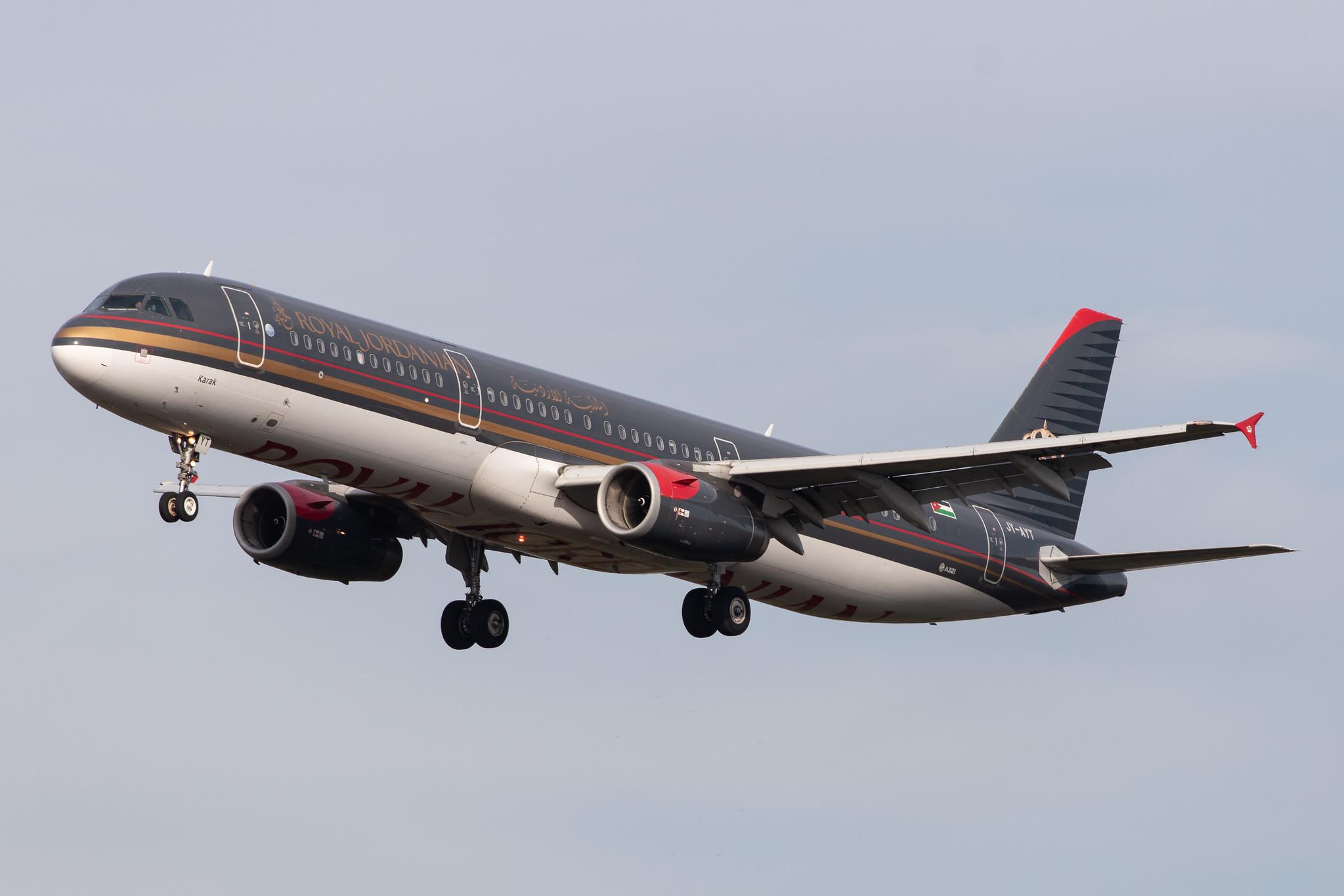 Frankfurt Airport: Royal Jordanian (RJ / RJA) |  Airbus A321-231 A321 | JY-AYT | MSN 5099