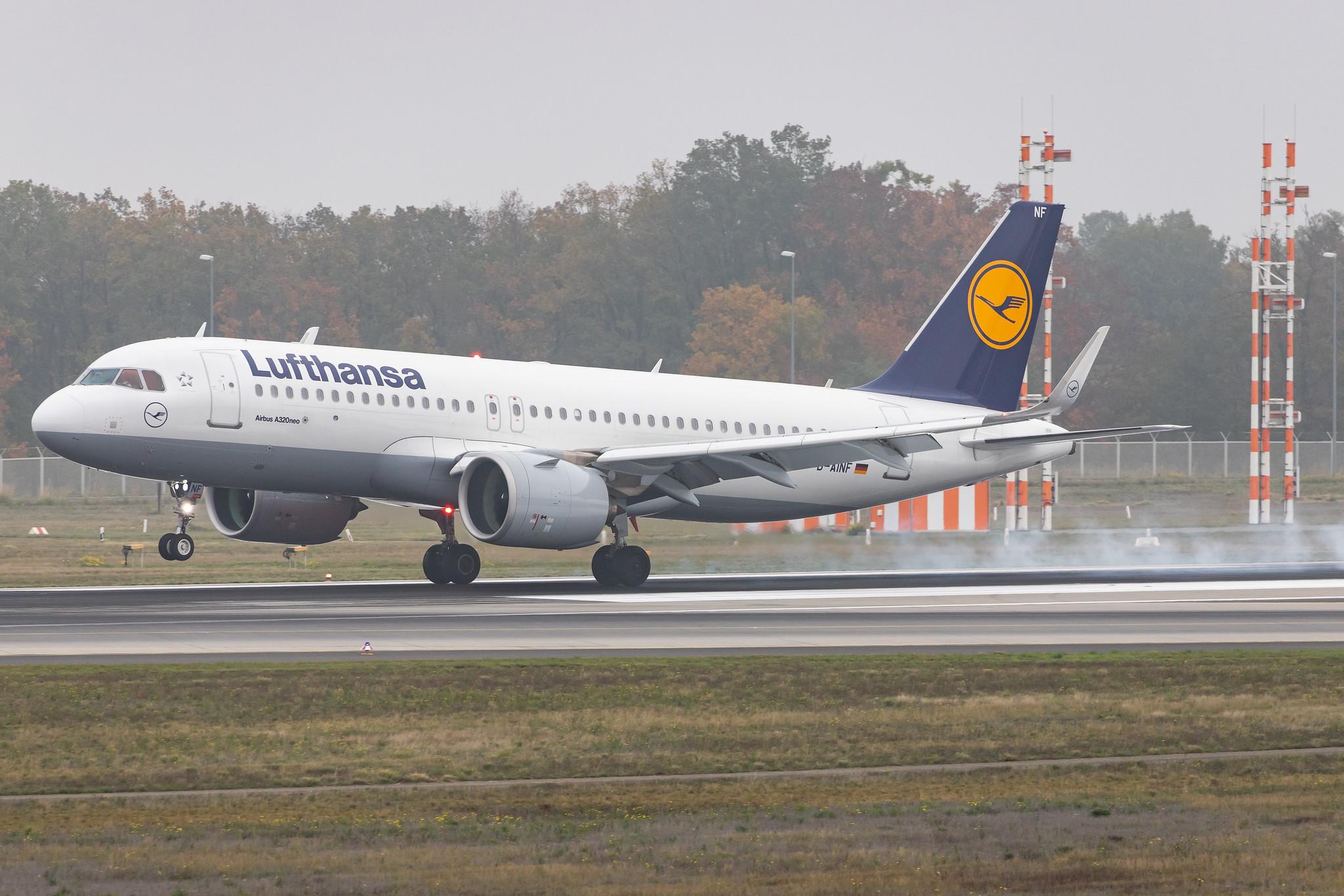 Frankfurt Airport: Lufthansa (LH / DLH) |  Airbus A320-271N A20N | D-AINF | MSN 7577