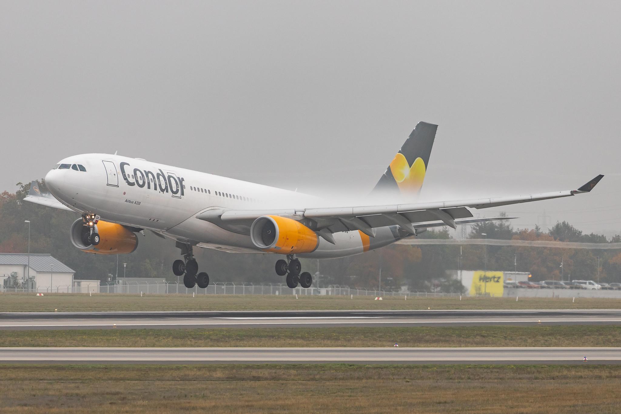 Frankfurt Airport: Condor (DE / CFG) | Operator: AirTanker |  Airbus A330-243 A332 | G-VYGK | MSN 1498