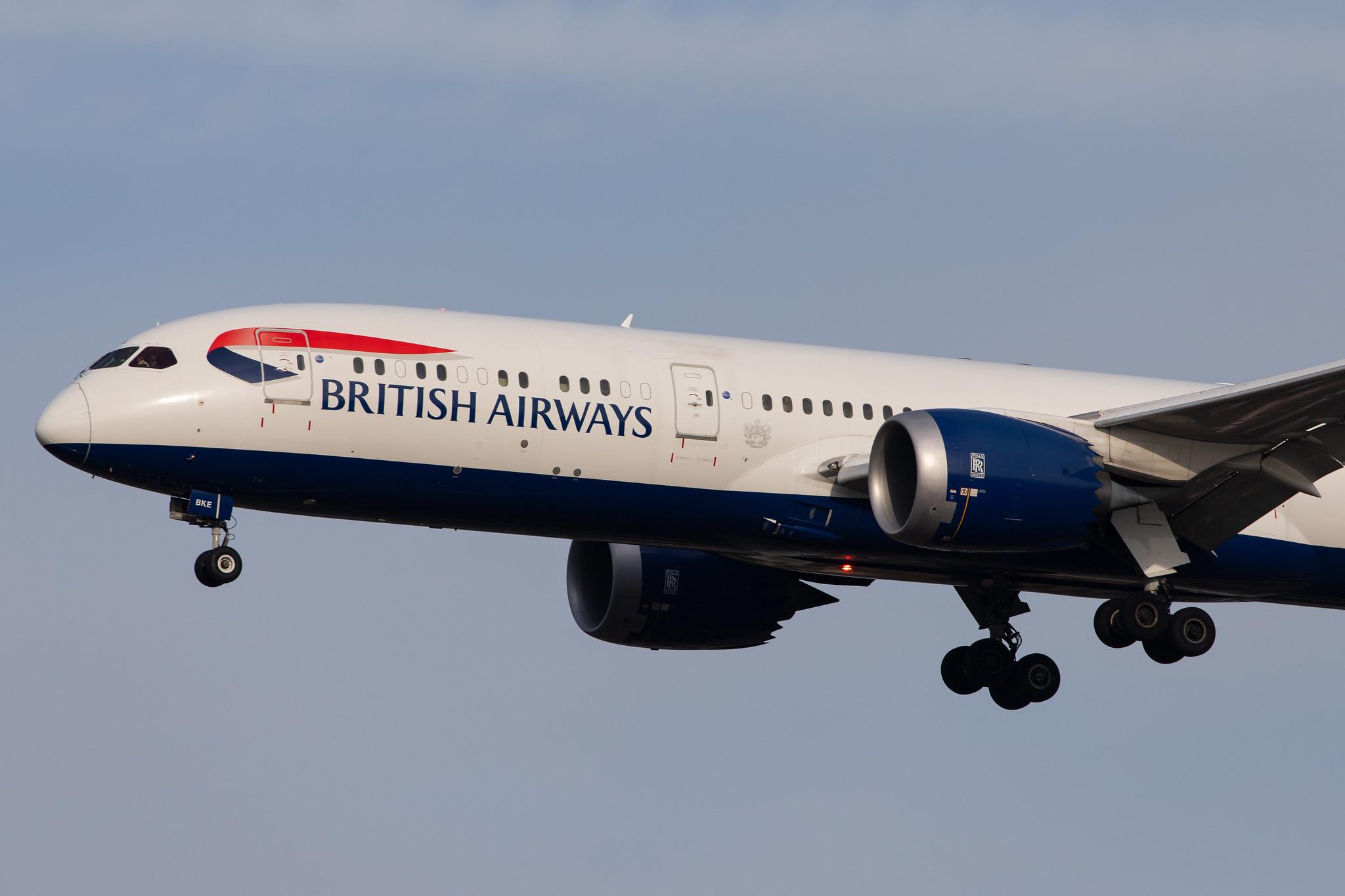 London Heathrow Airport: British Airways (BA / BAW) |  Boeing 787-9 Dreamliner B789 | G-ZBKE | MSN 38620
