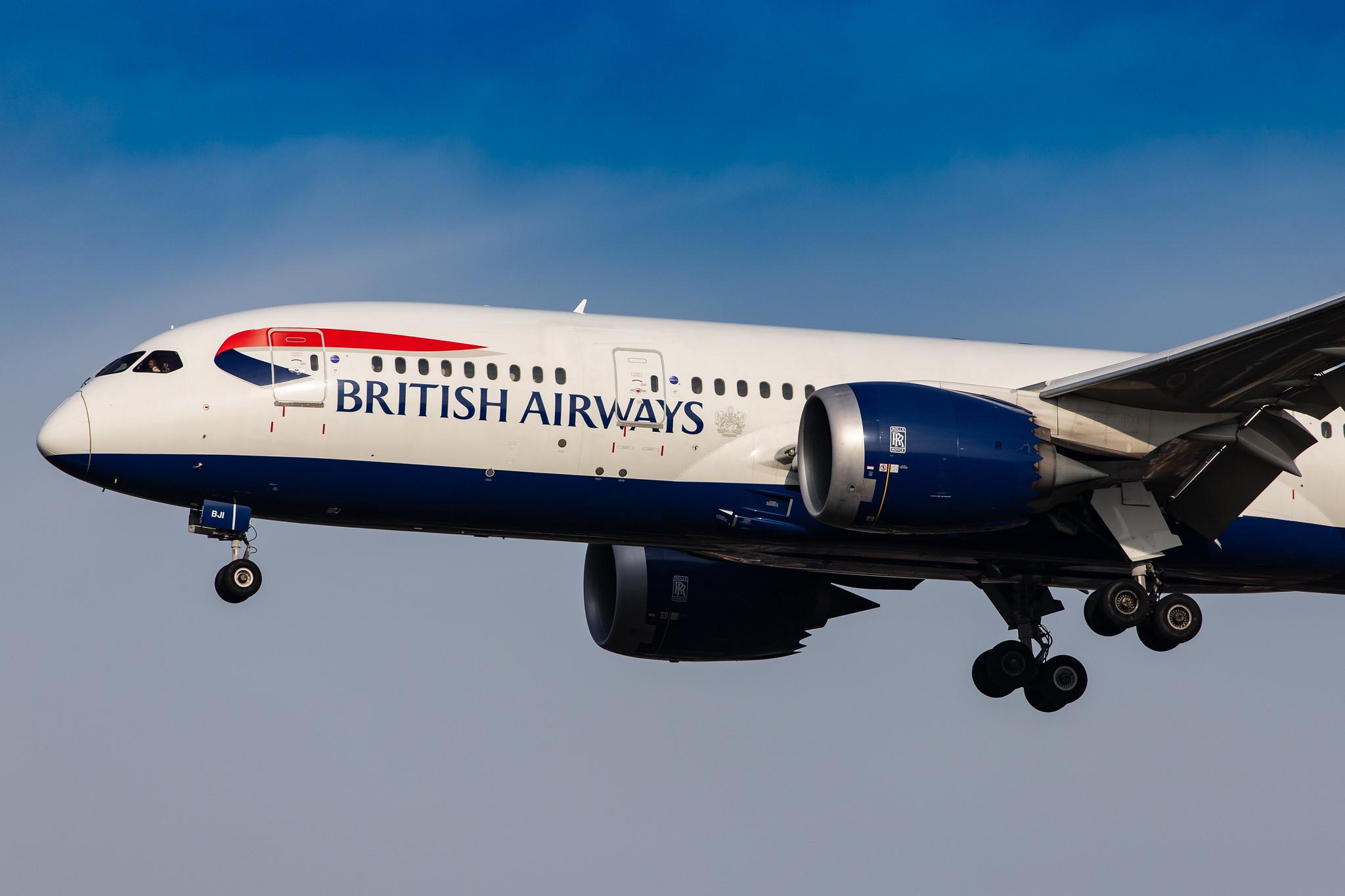 London Heathrow Airport: British Airways (BA / BAW) |  Boeing 787-8 Dreamliner B788 | G-ZBJI | MSN 60626