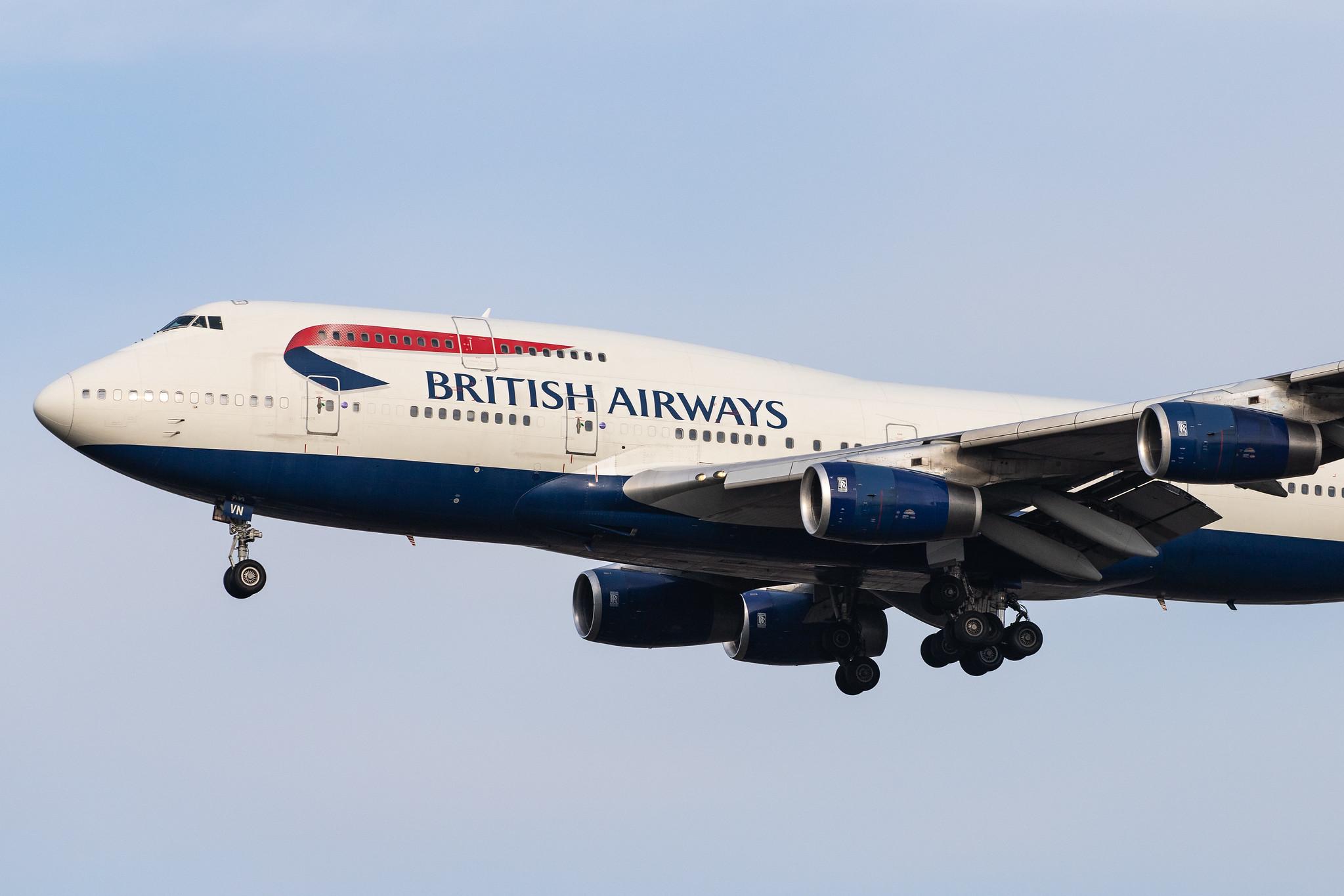 London Heathrow Airport: British Airways (BA / BAW) |  Boeing 747-436 B744 | G-CIVN | MSN 28848