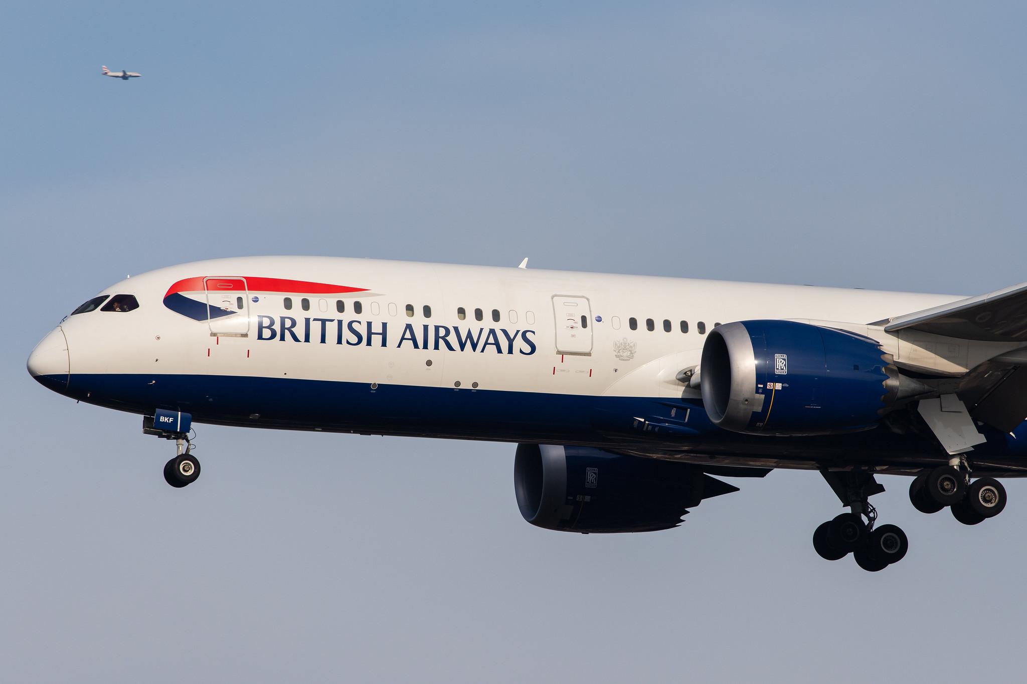 London Heathrow Airport: British Airways (BA / BAW) |  Boeing 787-9 Dreamliner B789 | G-ZBKF | MSN 38622