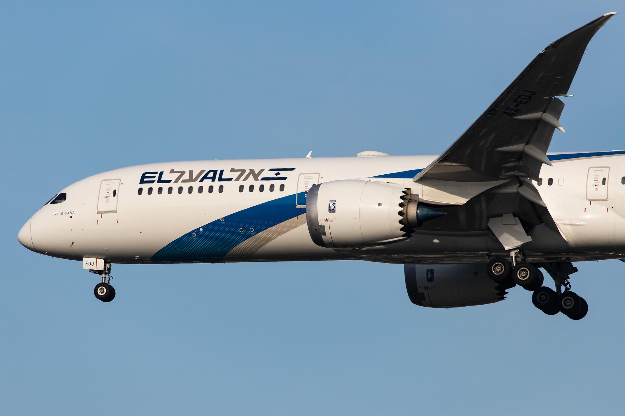London Heathrow Airport: El Al Israel Airlines (LY / ELY) | Operator: El Al |  Boeing 787-9 Dreamliner B789 | 4X-EDJ | MSN 65086