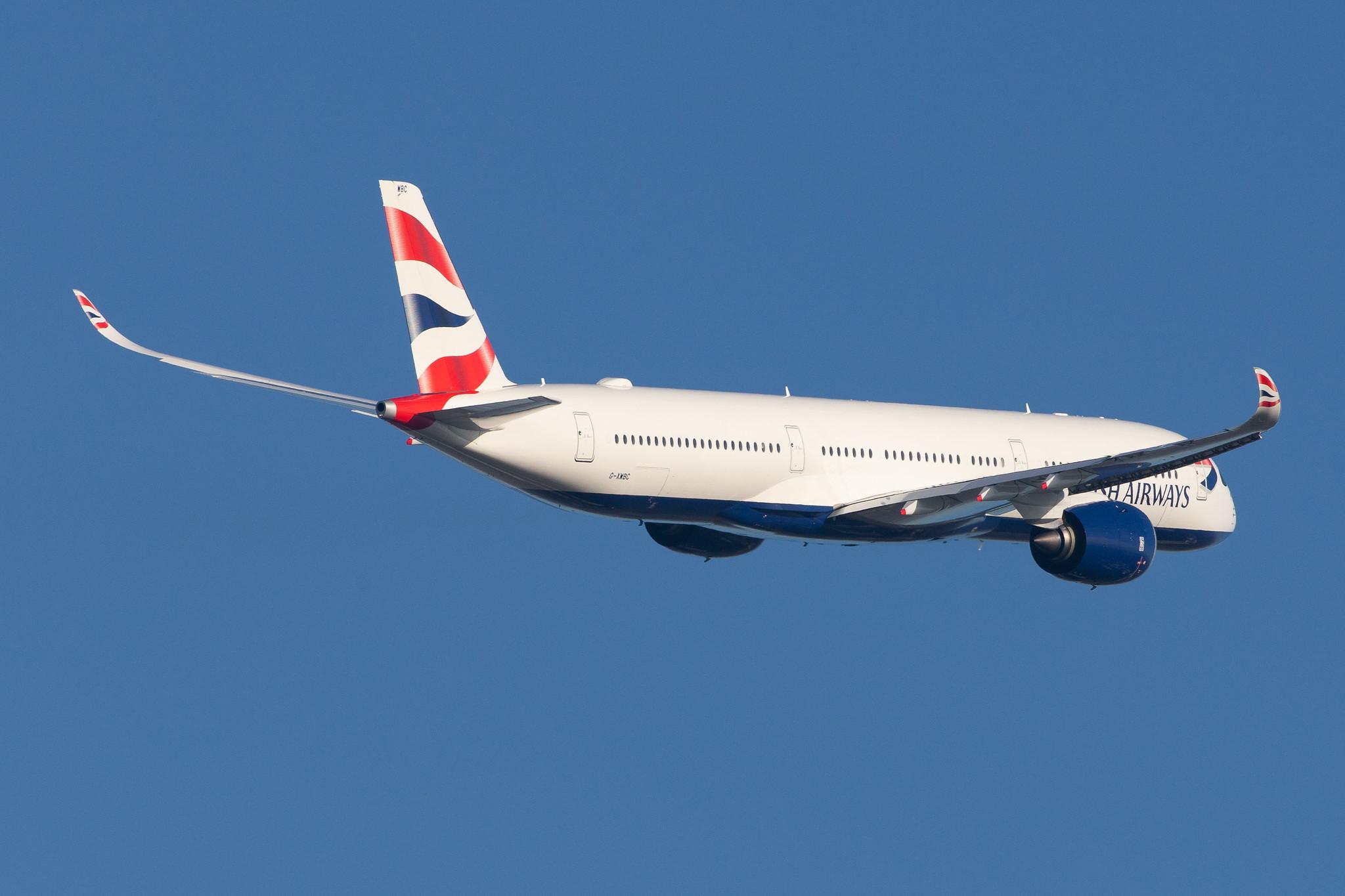 London Heathrow Airport: British Airways (BA / BAW) |  Airbus A350-1041 A35K | G-XWBC | MSN 362