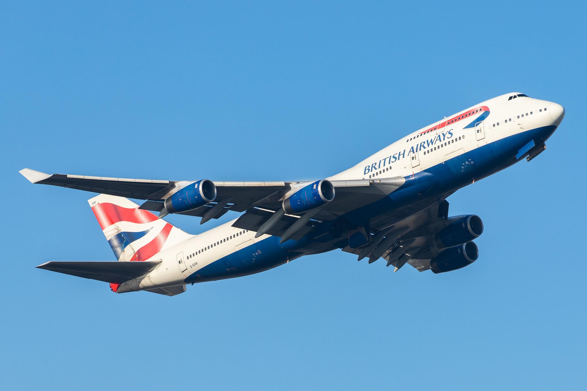 London Heathrow Airport: British Airways (BA / BAW) |  Boeing 747-436 B744 | G-CIVH | MSN 25809