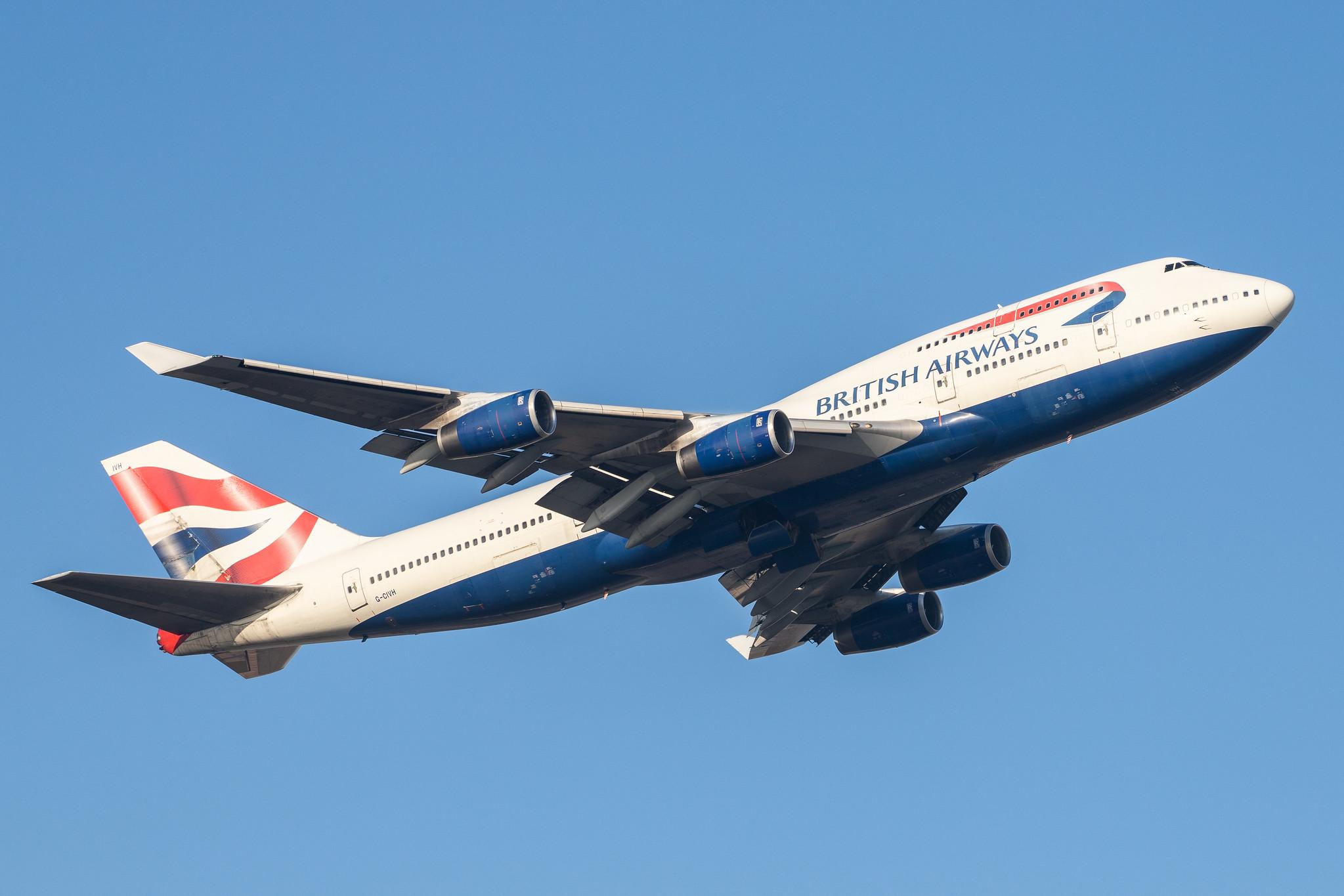 London Heathrow Airport: British Airways (BA / BAW) |  Boeing 747-436 B744 | G-CIVH | MSN 25809