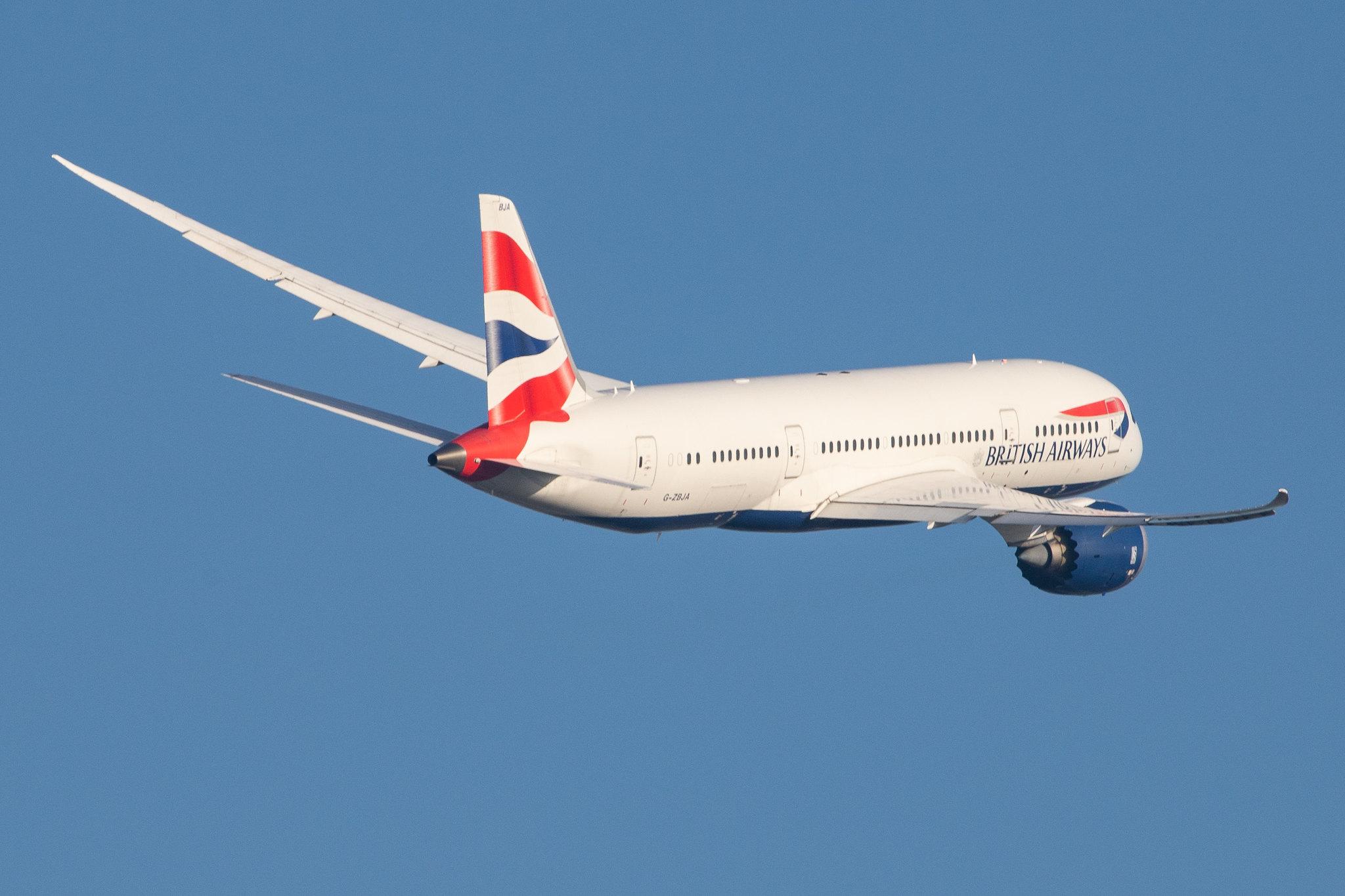 London Heathrow Airport: British Airways (BA / BAW) |  Boeing 787-8 Dreamliner B788 | G-ZBJA | MSN 38609