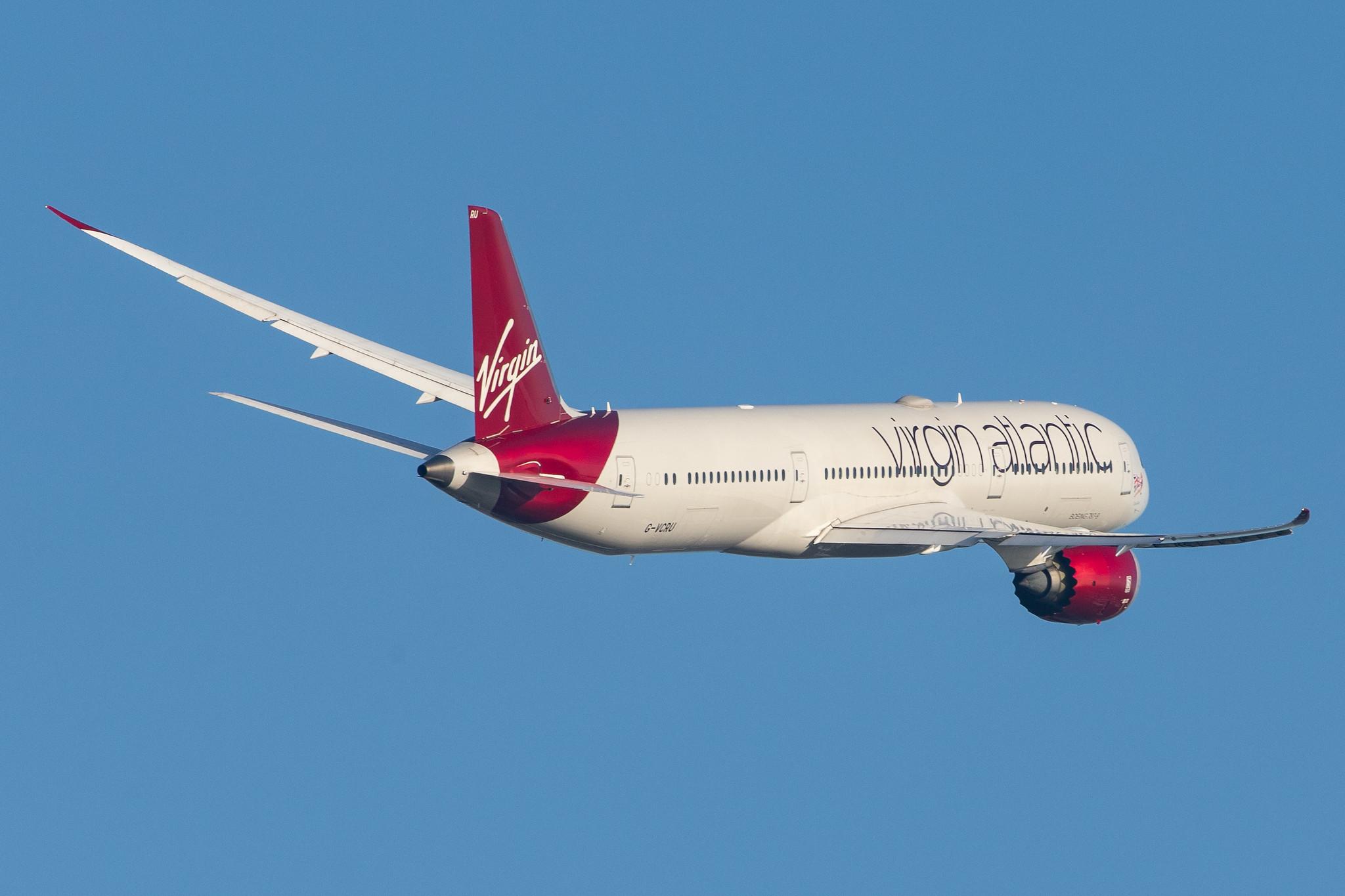London Heathrow Airport: Virgin Atlantic (VS / VIR) |  Boeing 787-9 Dreamliner B789 | G-VCRU | MSN 37972