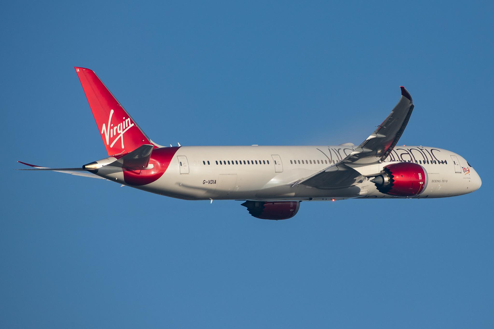 London Heathrow Airport: Virgin Atlantic (VS / VIR) |  Boeing 787-9 Dreamliner B789 | G-VDIA | MSN 37975