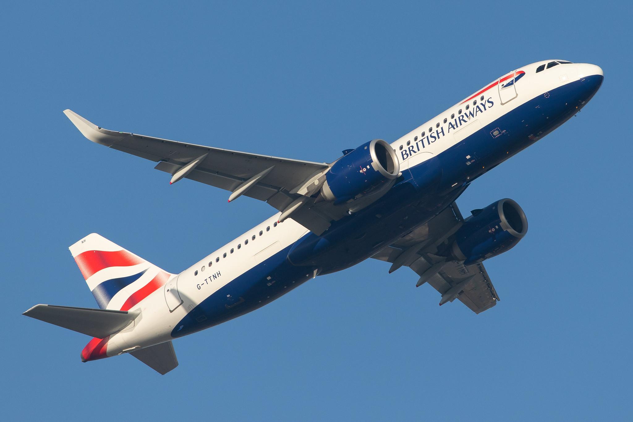 London Heathrow Airport: British Airways (BA / BAW) |  Airbus A320-251N A20N | G-TTNH | MSN 8489