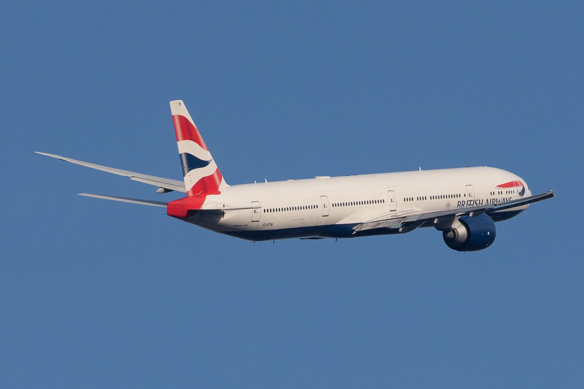 London Heathrow Airport: British Airways (BA / BAW) |  Boeing 777-336(ER) B77W | G-STBI | MSN 43702