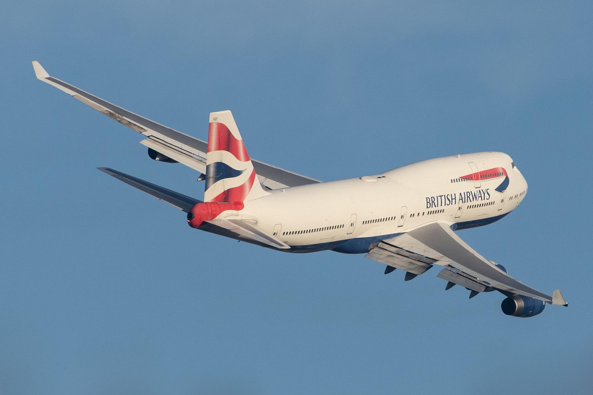 London Heathrow Airport: British Airways (BA / BAW) |  Boeing 747-436 B744 | G-BYGD | MSN 28857