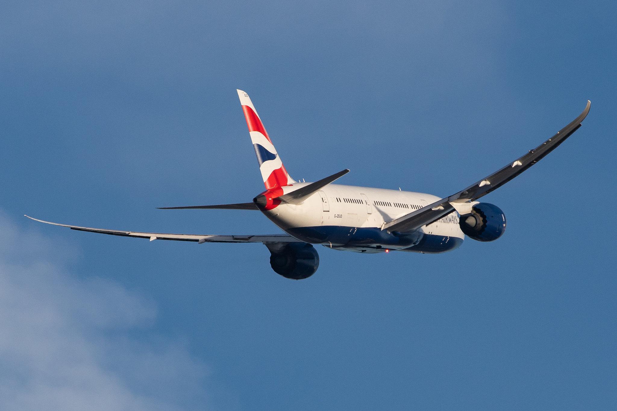 London Heathrow Airport: British Airways (BA / BAW) |  Boeing 787-8 Dreamliner B788 | G-ZBJD | MSN 38619
