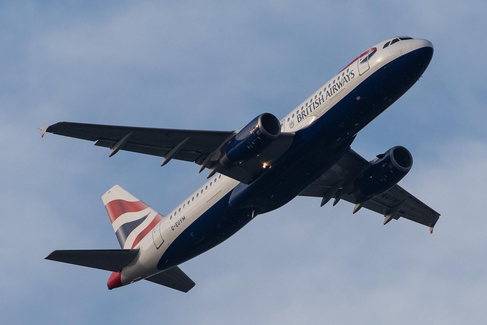 London Heathrow Airport: British Airways (BA / BAW) |  Airbus A320-232 A320 | G-EUYM | MSN 4791
