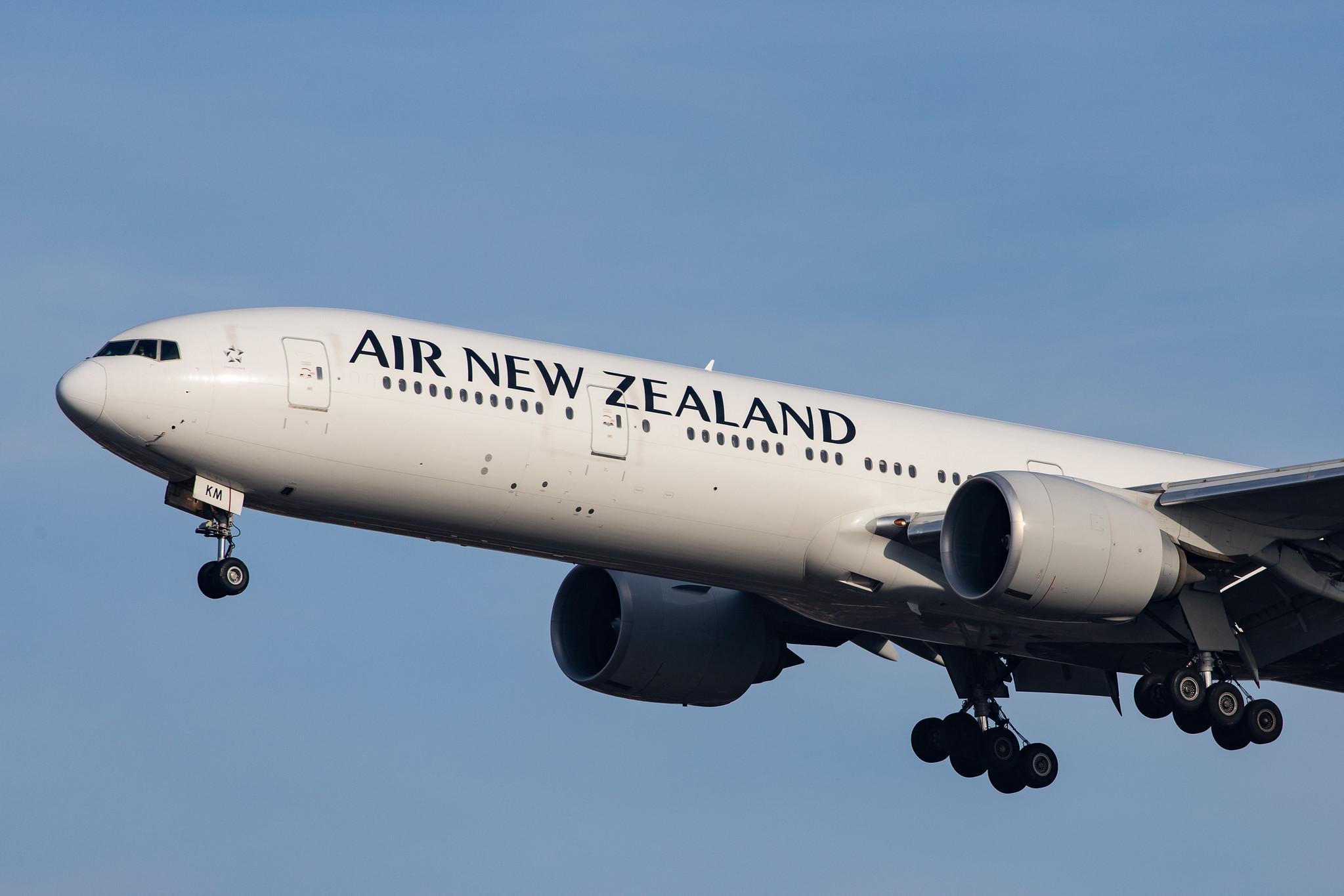 London Heathrow Airport: Air New Zealand (NZ / ANZ) |  Boeing 777-319(ER) B77W | ZK-OKM | MSN 38405