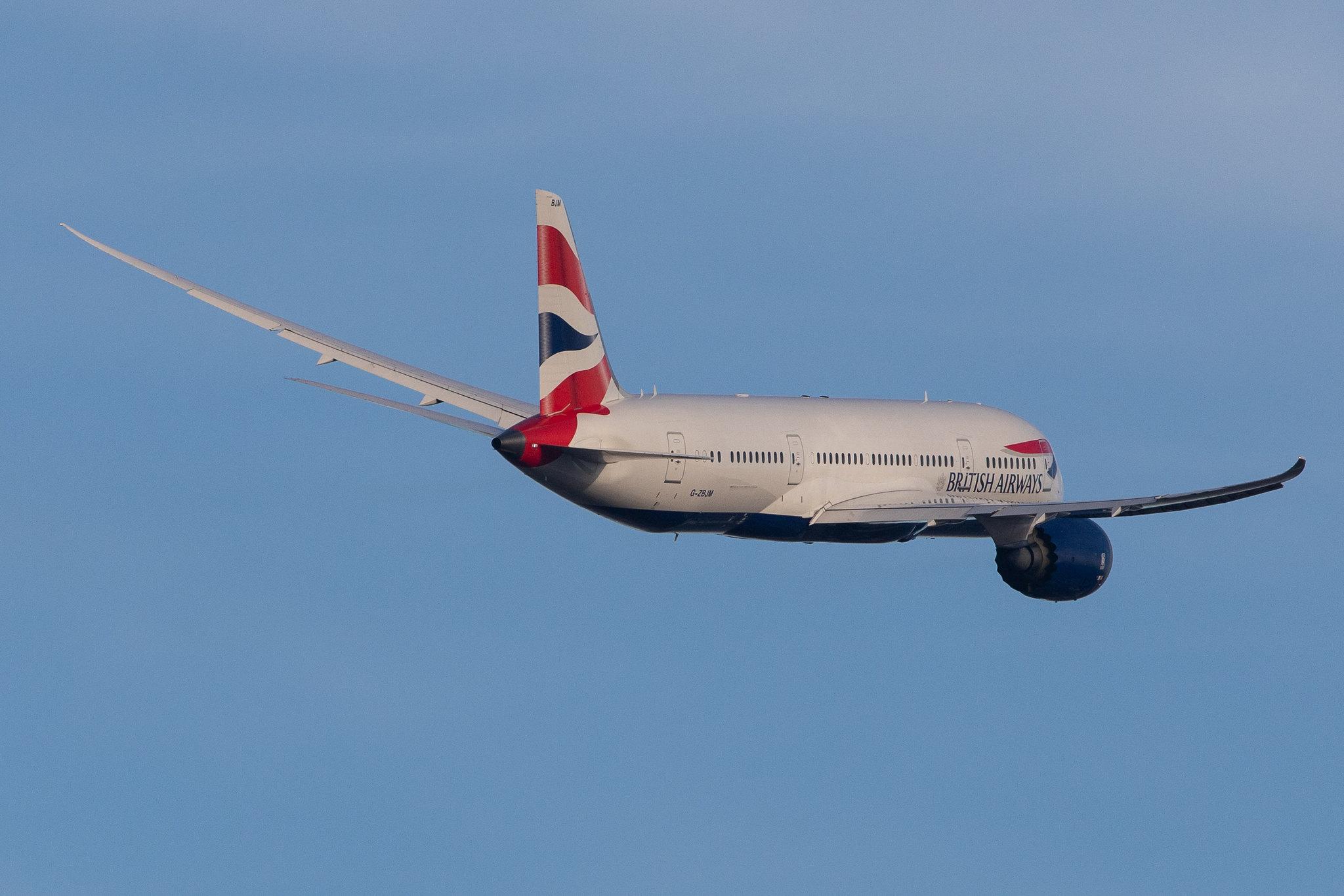 London Heathrow Airport: British Airways (BA / BAW) |  Boeing 787-8 Dreamliner B788 | G-ZBJM | MSN 60631