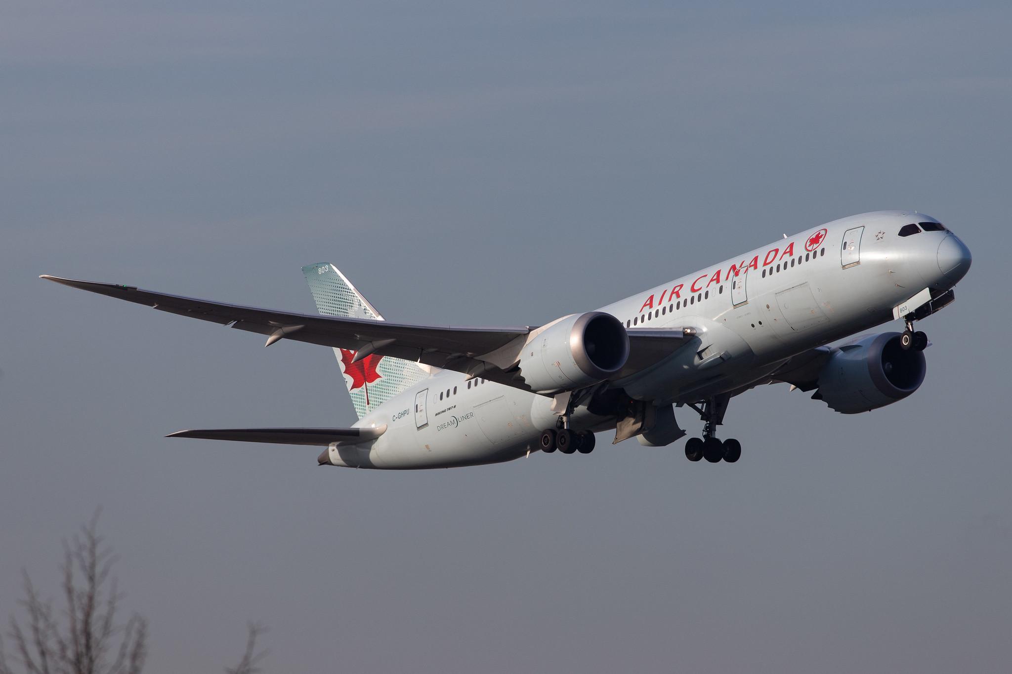 London Heathrow Airport: Air Canada (AC / ACA) |  Boeing 787-8 Dreamliner B788 | C-GHPU | MSN 35259