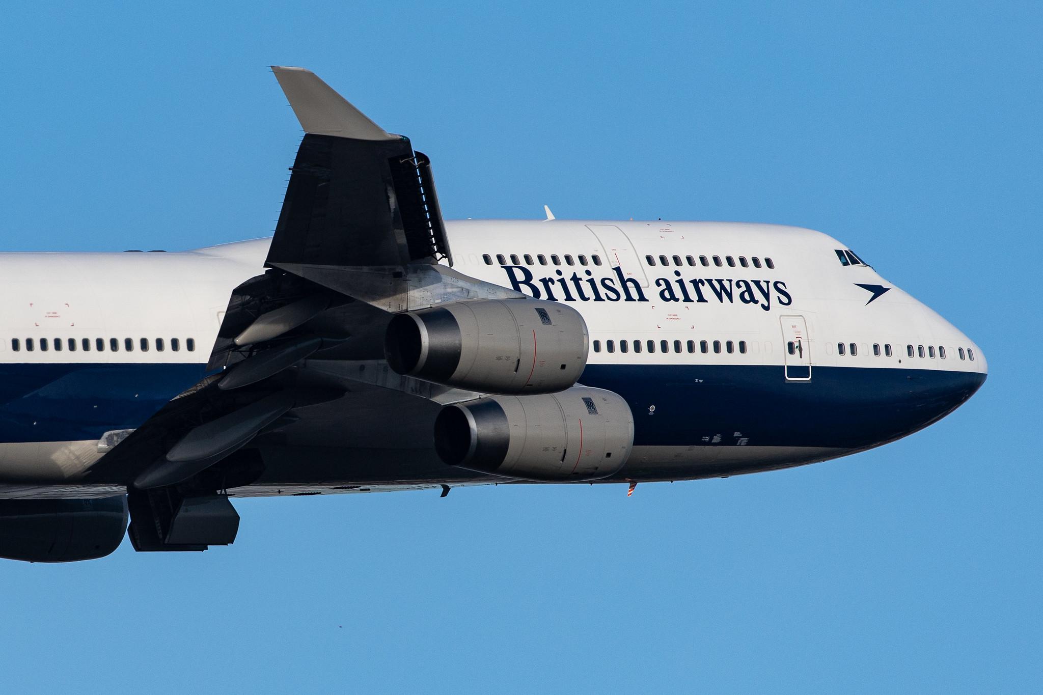 London Heathrow Airport: British Airways (BA / BAW) |  Livery: Negus Retro Livery |  Boeing 747-436 B744 | G-CIVB | MSN 25811