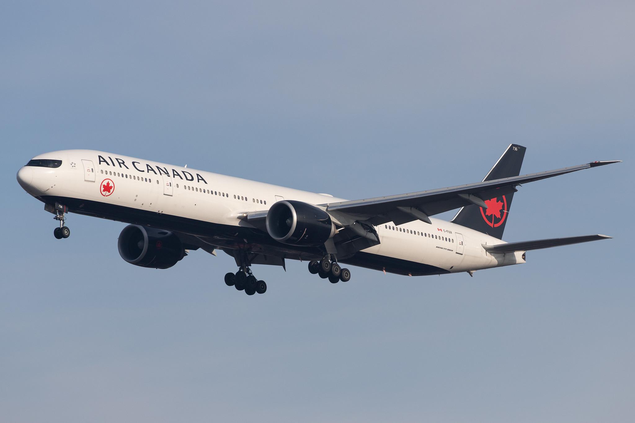 London Heathrow Airport: Air Canada (AC / ACA) |  Boeing 777-333(ER) B77W | C-FIUV | MSN 35248