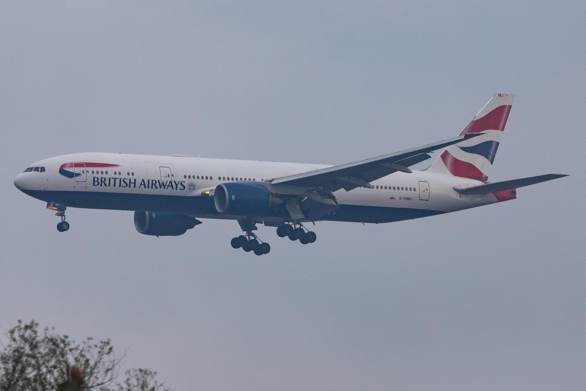 London Heathrow Airport: British Airways (BA / BAW) |  Boeing 777-236(ER) B772 | G-YMMJ | MSN 30311