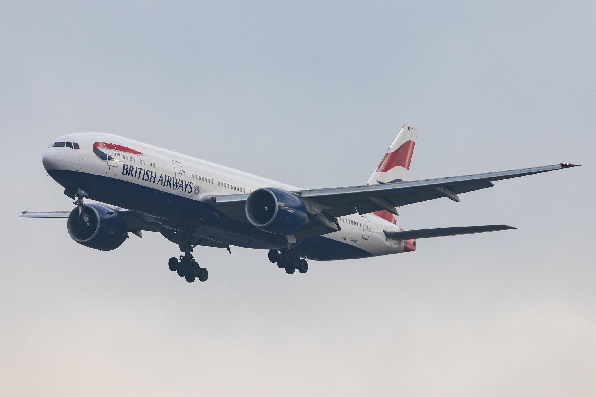 London Heathrow Airport: British Airways (BA / BAW) |  Boeing 777-236(ER) B772 | G-VIIG | MSN 27489