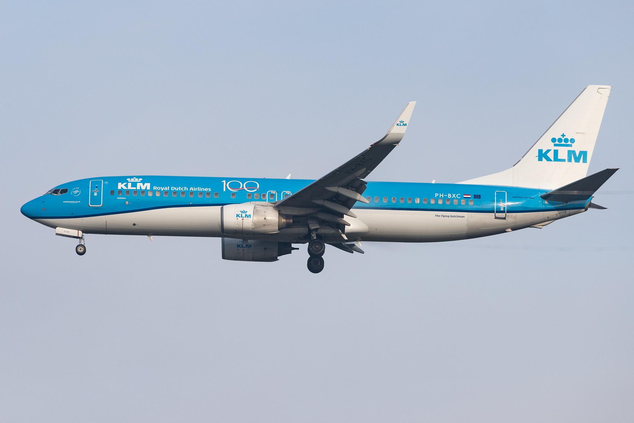 London Heathrow Airport: KLM (KL / KLM) |  Boeing 737-8K2 B738 | PH-BXC | MSN 29133