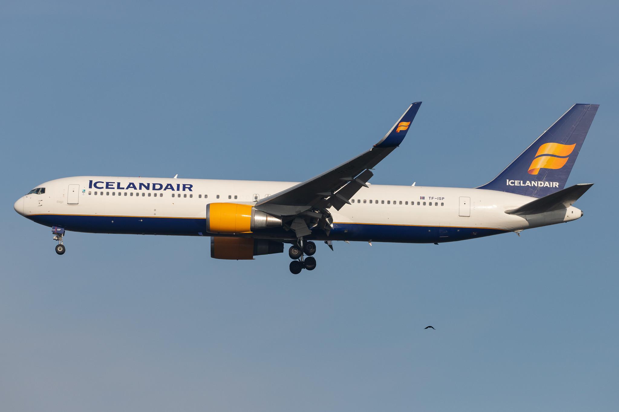 London Heathrow Airport: Icelandair (FI / ICE) |  Boeing 767-319(ER) B763 | TF-ISP | MSN 26971