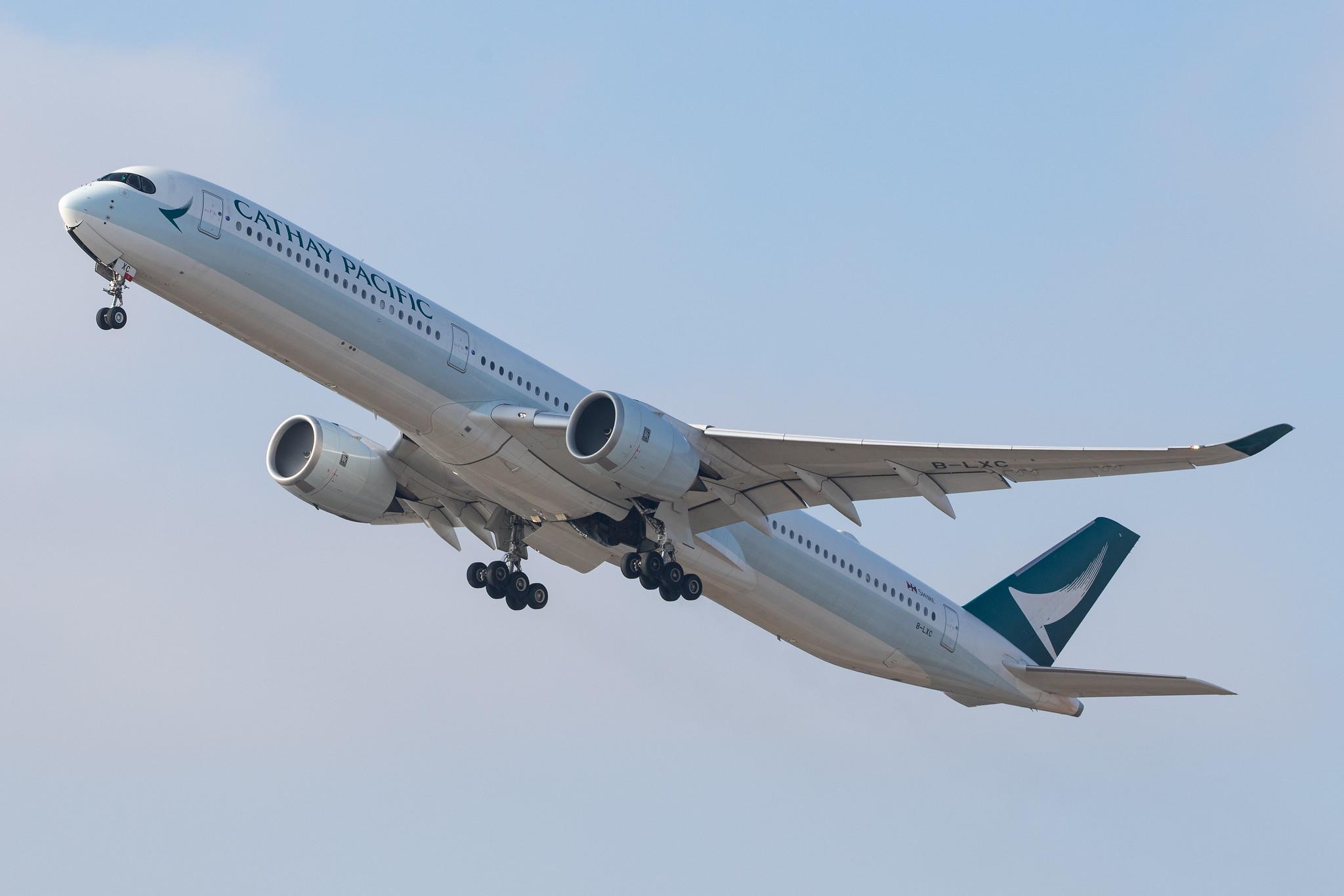 Flughafen Zürich: Cathay Pacific (CX / CPA) |  Airbus A350-1041 A35K | B-LXC | MSN 188