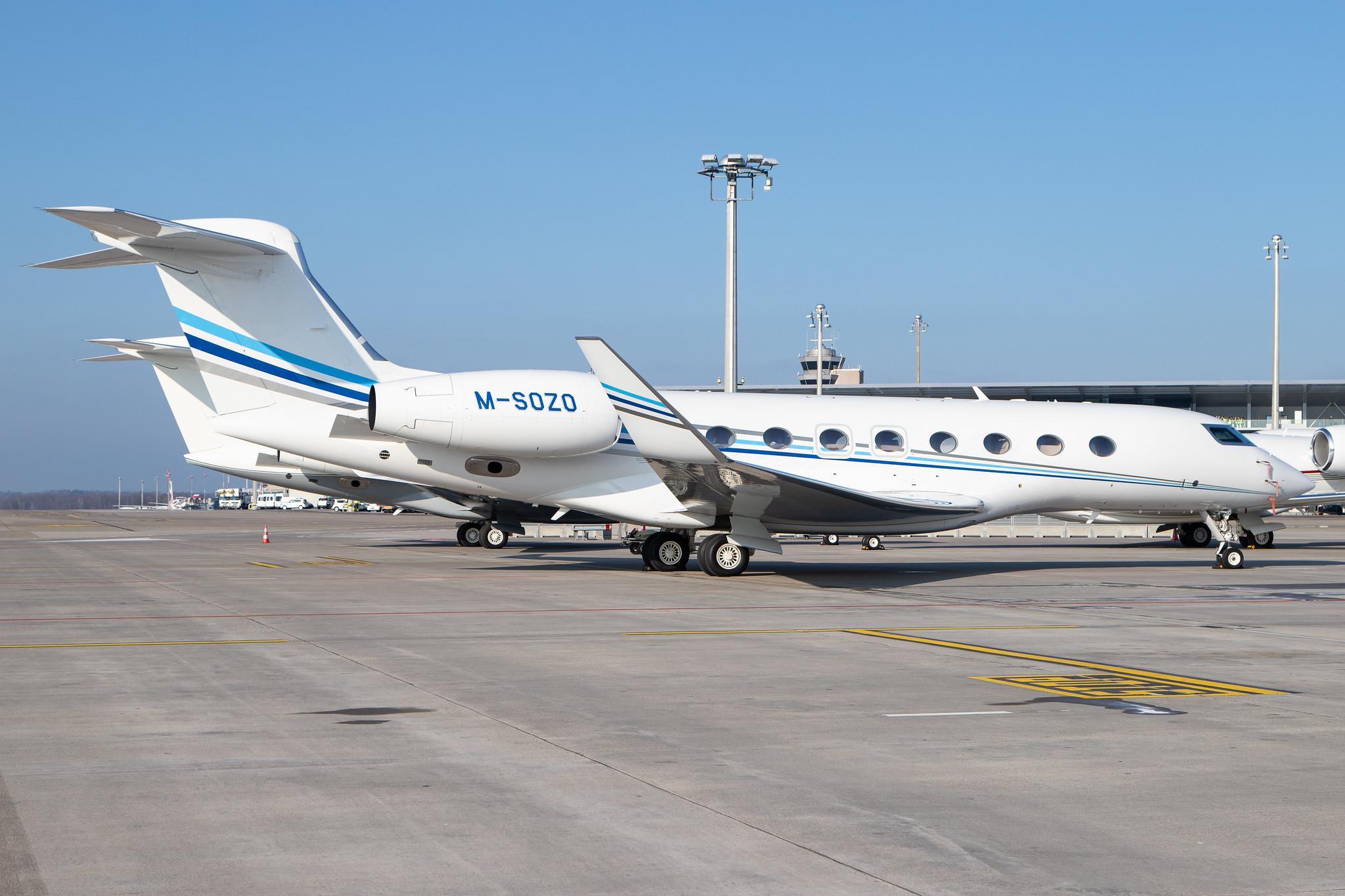 Flughafen Zürich: Private owner |  Gulfstream G650 GLF6 | M-SOZO | MSN 6134