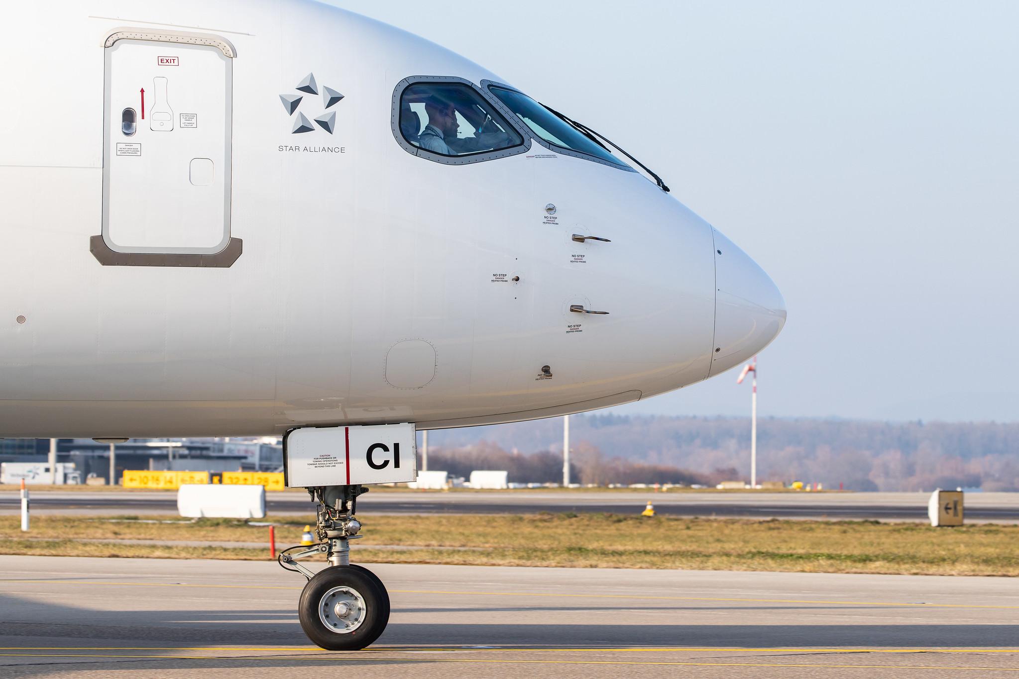 Flughafen Zürich: Swiss (LX / SWR) |  Airbus A220-300 BCS3 | HB-JCI | MSN 55023