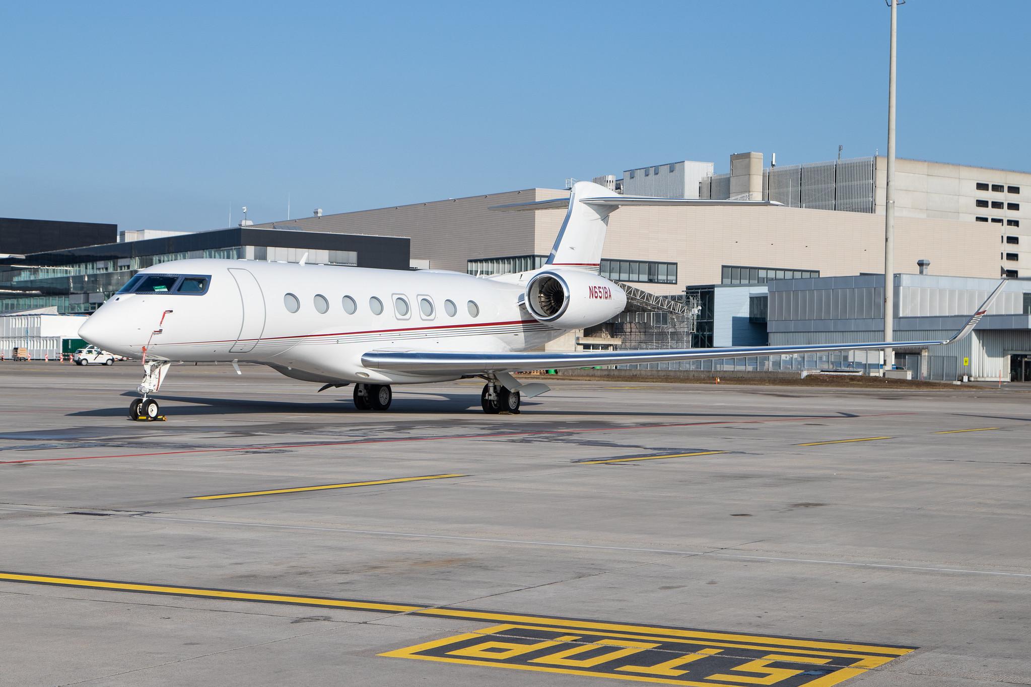 Flughafen Zürich: Private owner |  Gulfstream G650ER GLF6 | N651BA | MSN 6287