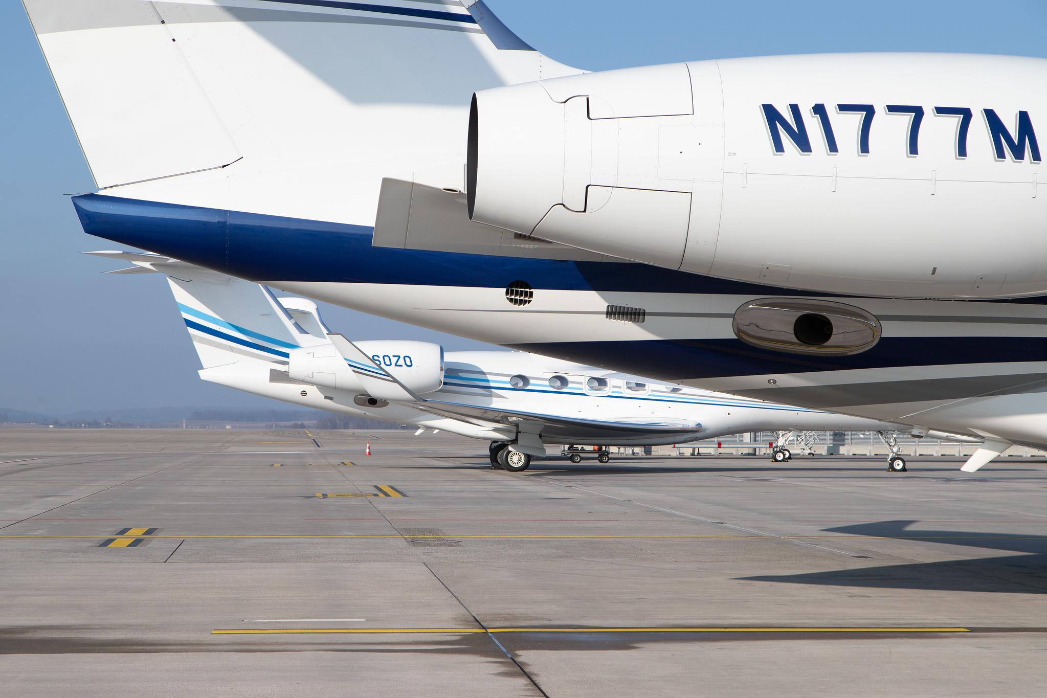 Flughafen Zürich: Jet Aviation Flight Services (/ JAS) |  Gulfstream G650 GLF6 | N1777M | MSN 6094