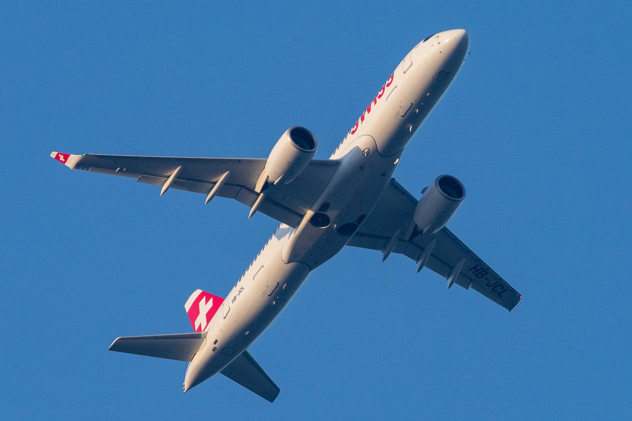 Flughafen Zürich: Swiss (LX / SWR) |  Airbus A220-300 BCS3 | HB-JCL | MSN 55029
