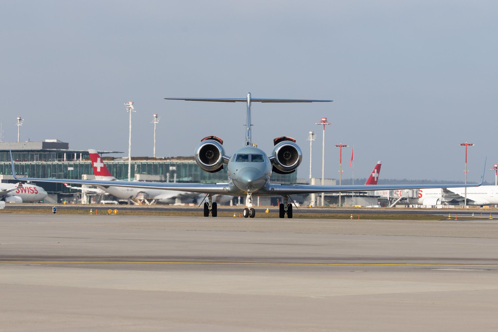 Flughafen Zürich: Private Owner |  Gulfstream G550 GLF5 | T7-GLF | MSN 5252