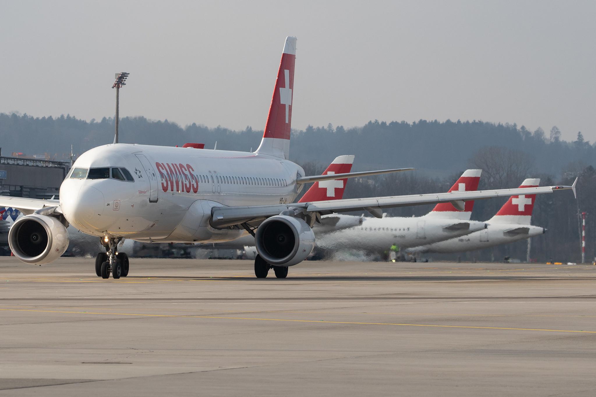 Flughafen Zürich: Swiss (LX / SWR) |  Airbus A320-214 A320 | HB-IJH | MSN 0574