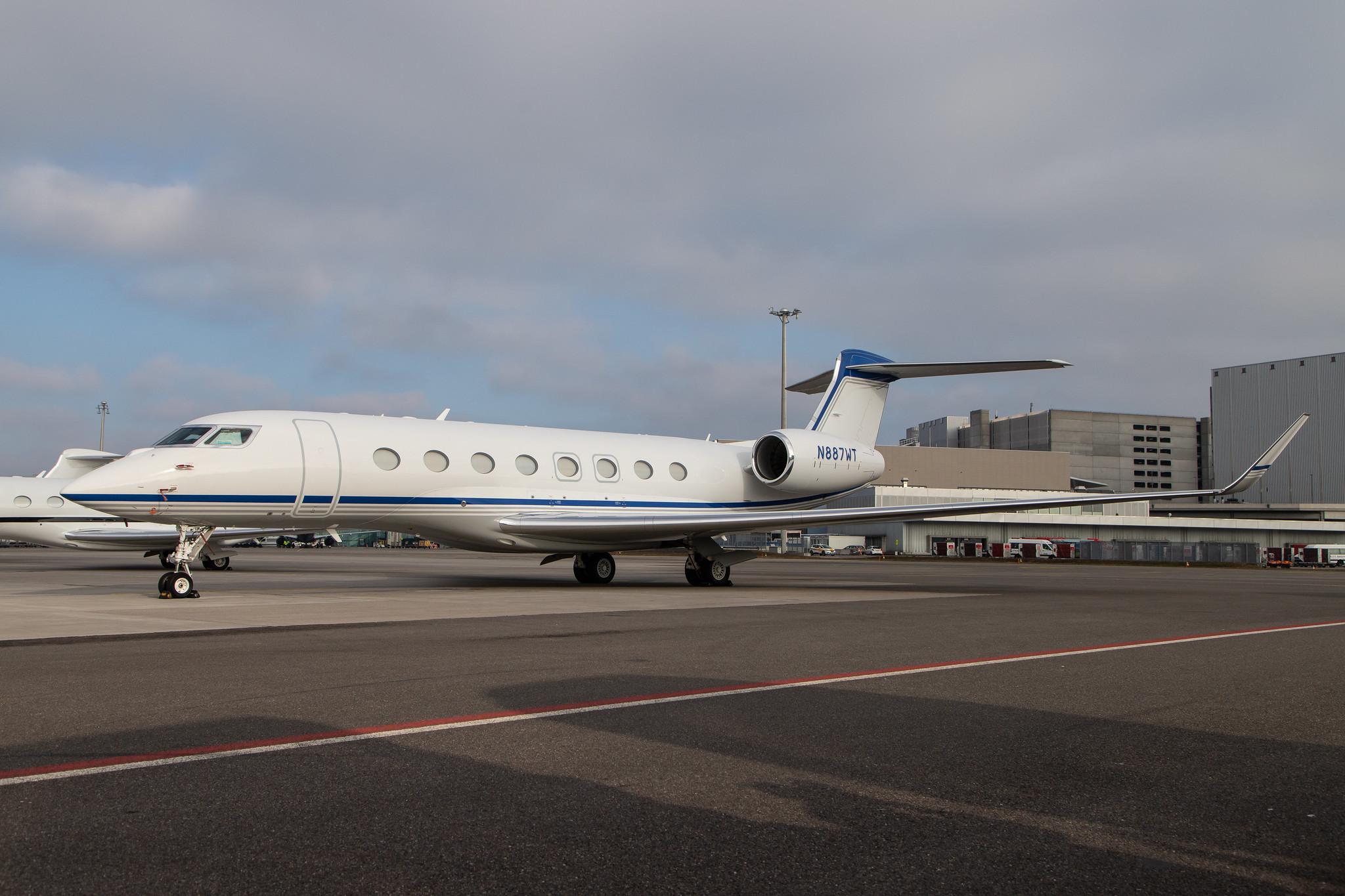 Flughafen Zürich: Private Owner |  Gulfstream G650 GLF6 | N88WT | MSN 15438