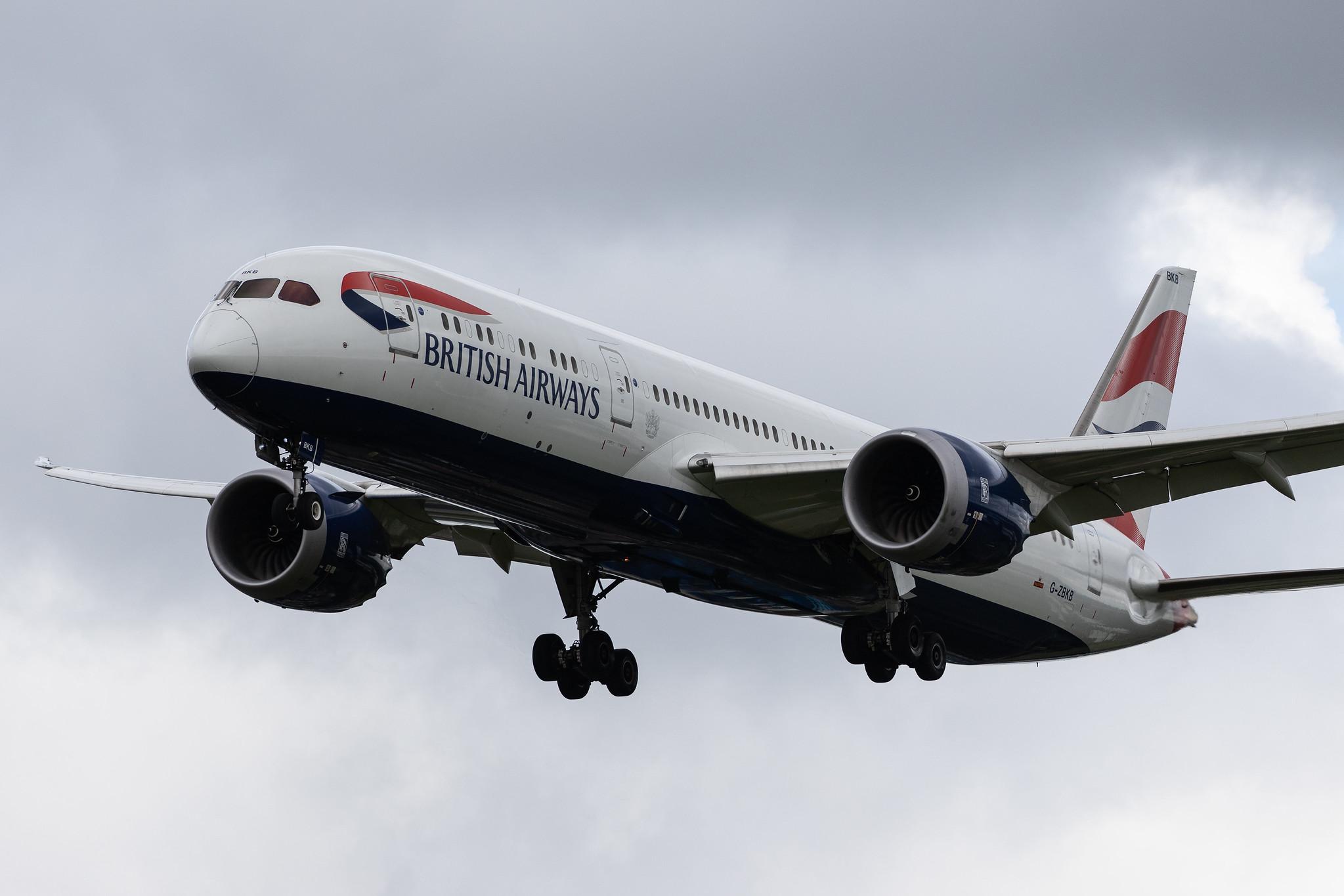 London Heathrow Airport: British Airways (BA / BAW) |  Boeing 787-9 Dreamliner B789 | G-ZBKB | MSN 38617