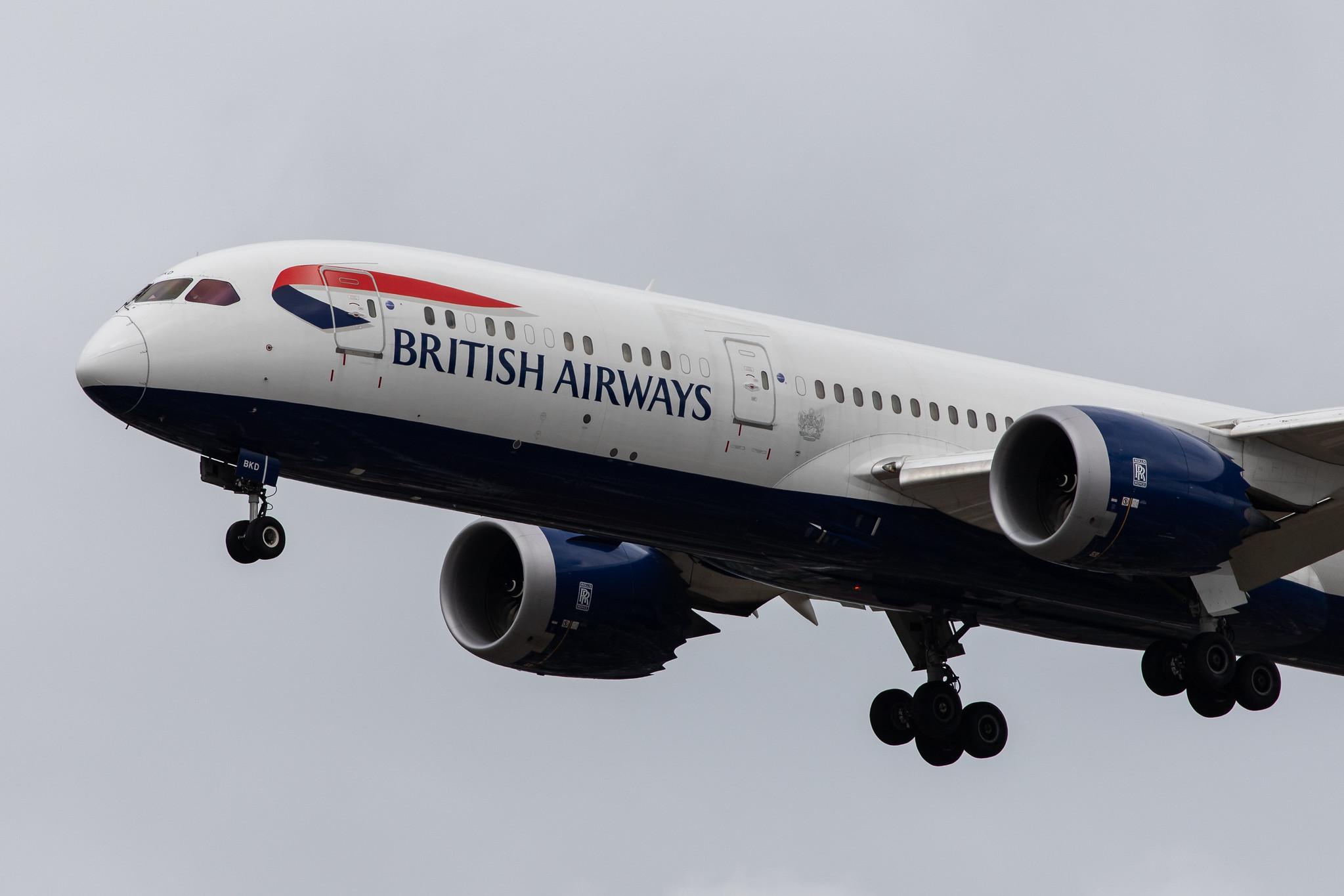 London Heathrow Airport: British Airways (BA / BAW) |  Boeing 787-9 Dreamliner B789 | G-ZBKD | MSN 38618