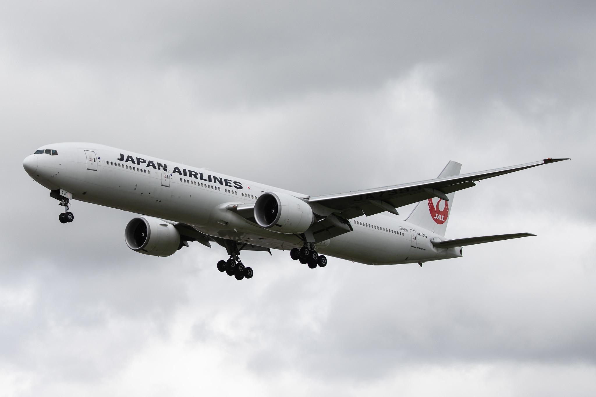 London Heathrow Airport: Japan Airlines (JL / JAL) |  Boeing 777-346(ER) B77W | JA739J | MSN 32437