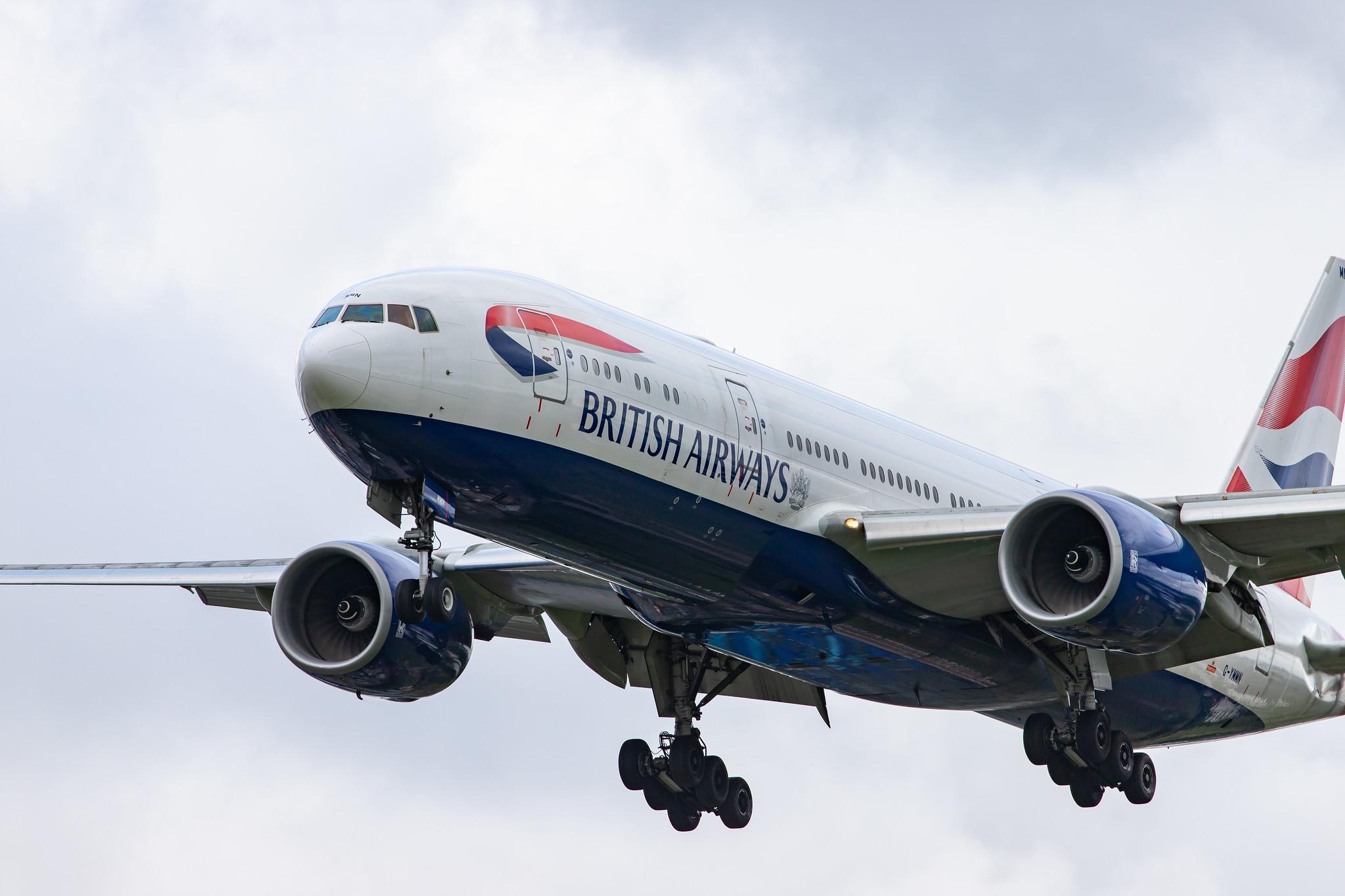 London Heathrow Airport: British Airways (BA / BAW) |  Boeing 777-236(ER) B772 | G-YMMN | MSN 30316