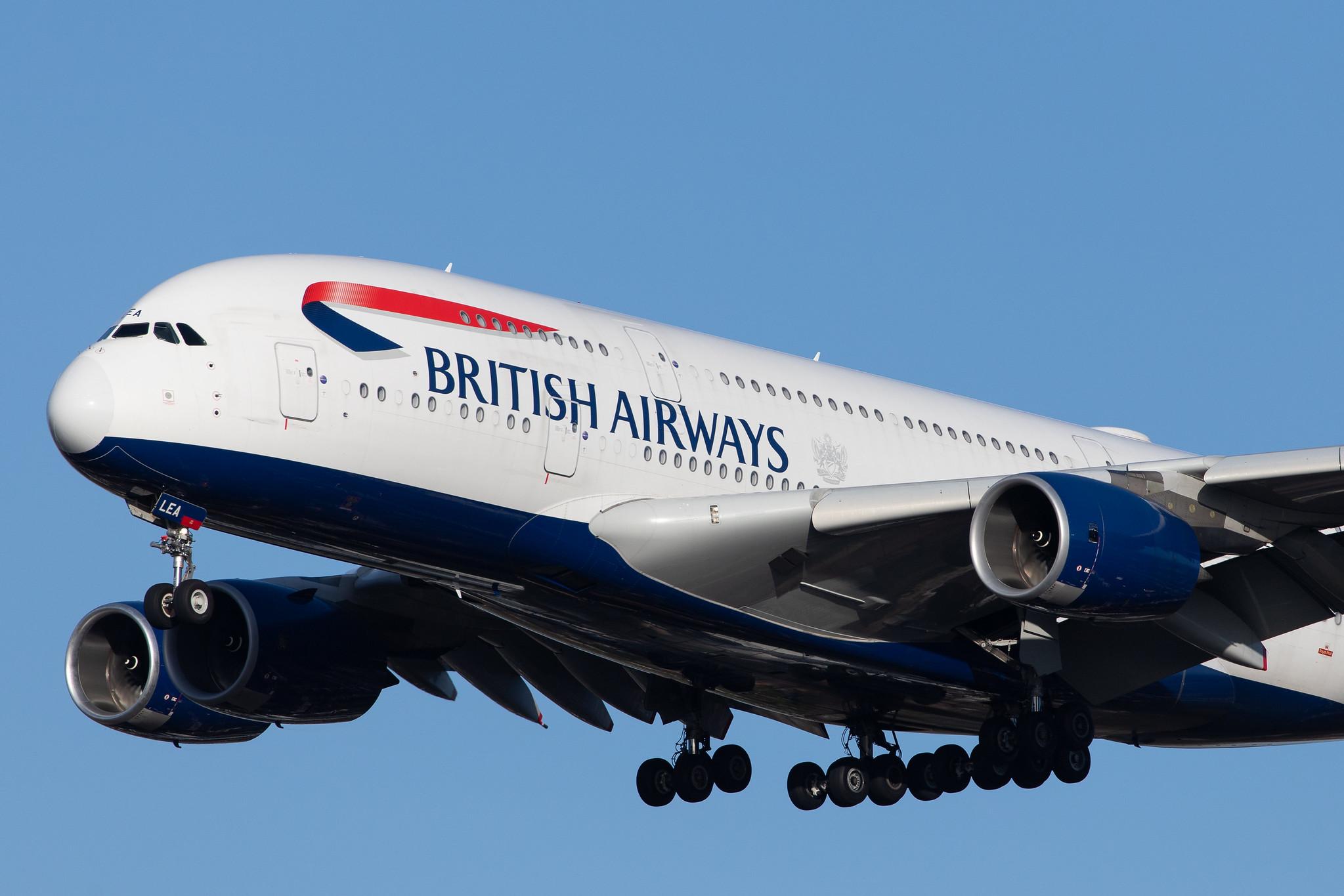 London Heathrow Airport: British Airways (BA / BAW) |  Airbus A380-841 A388 | G-XLEA | MSN 095