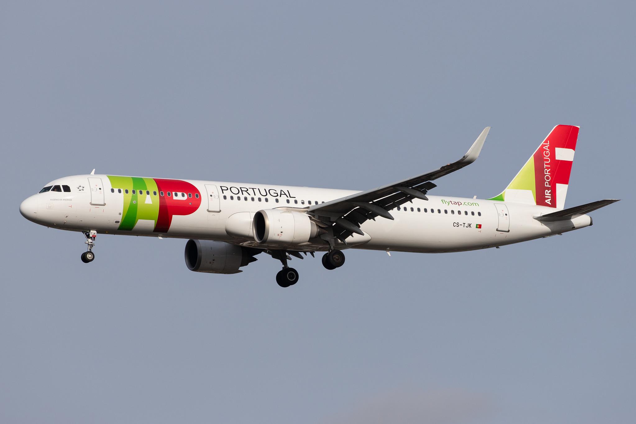 London Heathrow Airport: TAP Air Portugal (TP / TAP) |  Airbus A321-251N A21N | CS-TJK | MSN 8553