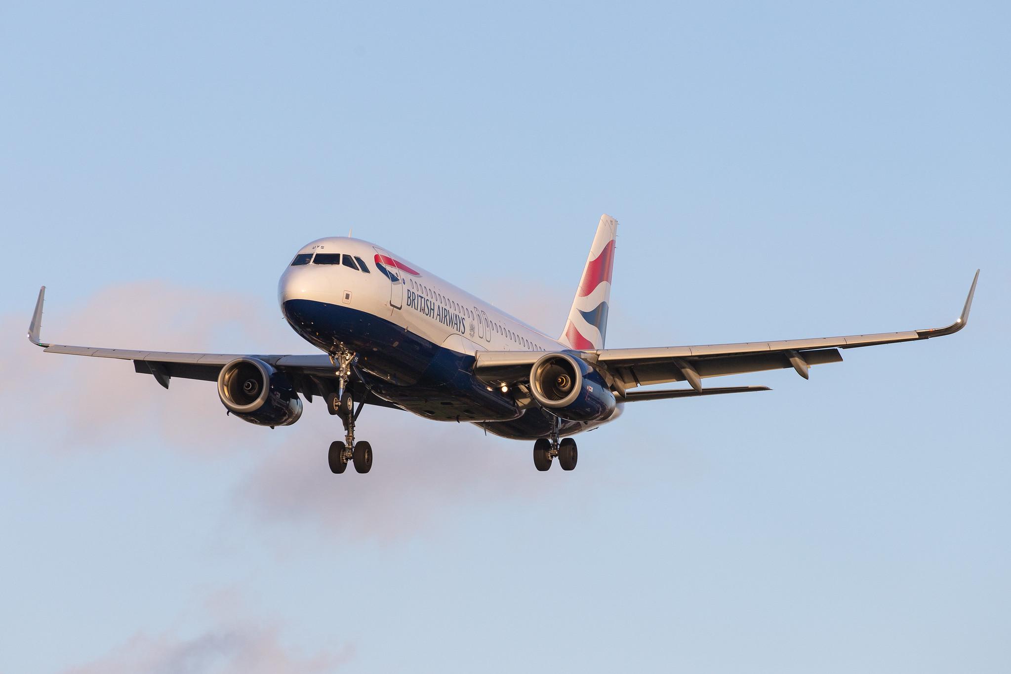 London Heathrow Airport: British Airways (BA / BAW) |  Airbus A320-232 A320 | G-EUYS | MSN 5948